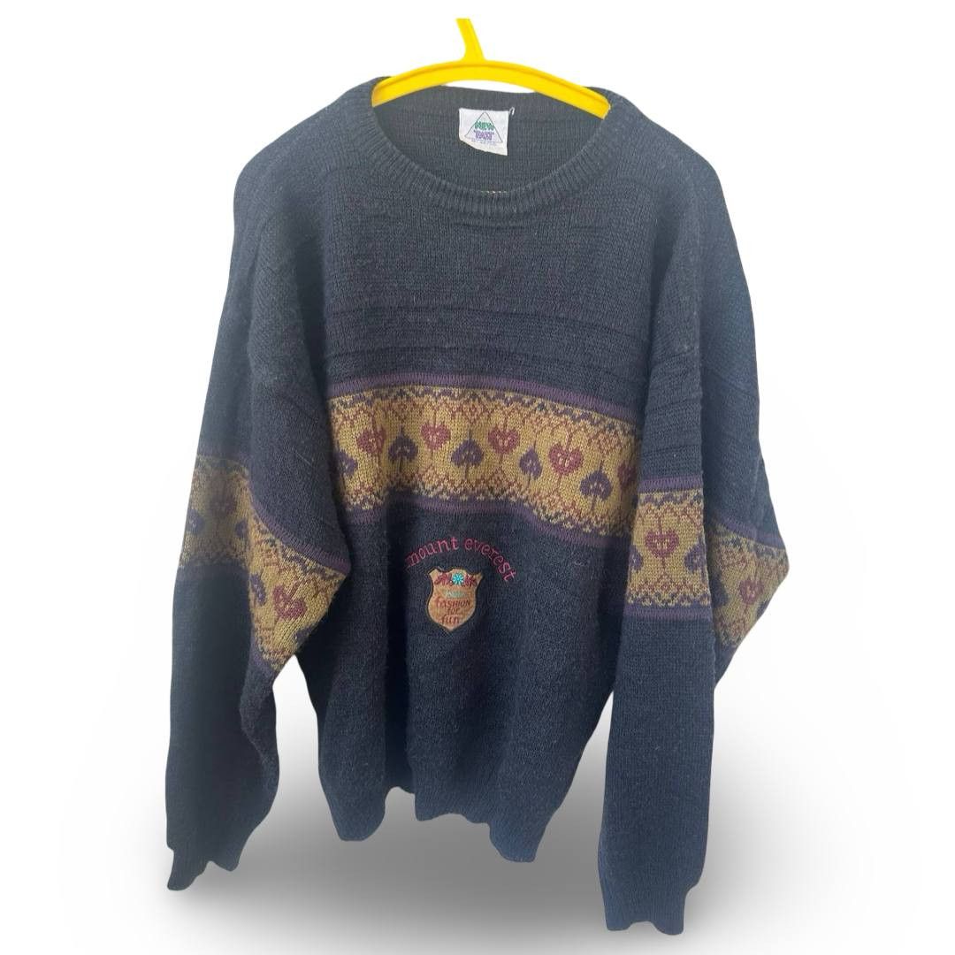 Vintage Vtg coloured sweater #832 Size US M / EU 48-50 / 2 - 1 Thumbnail