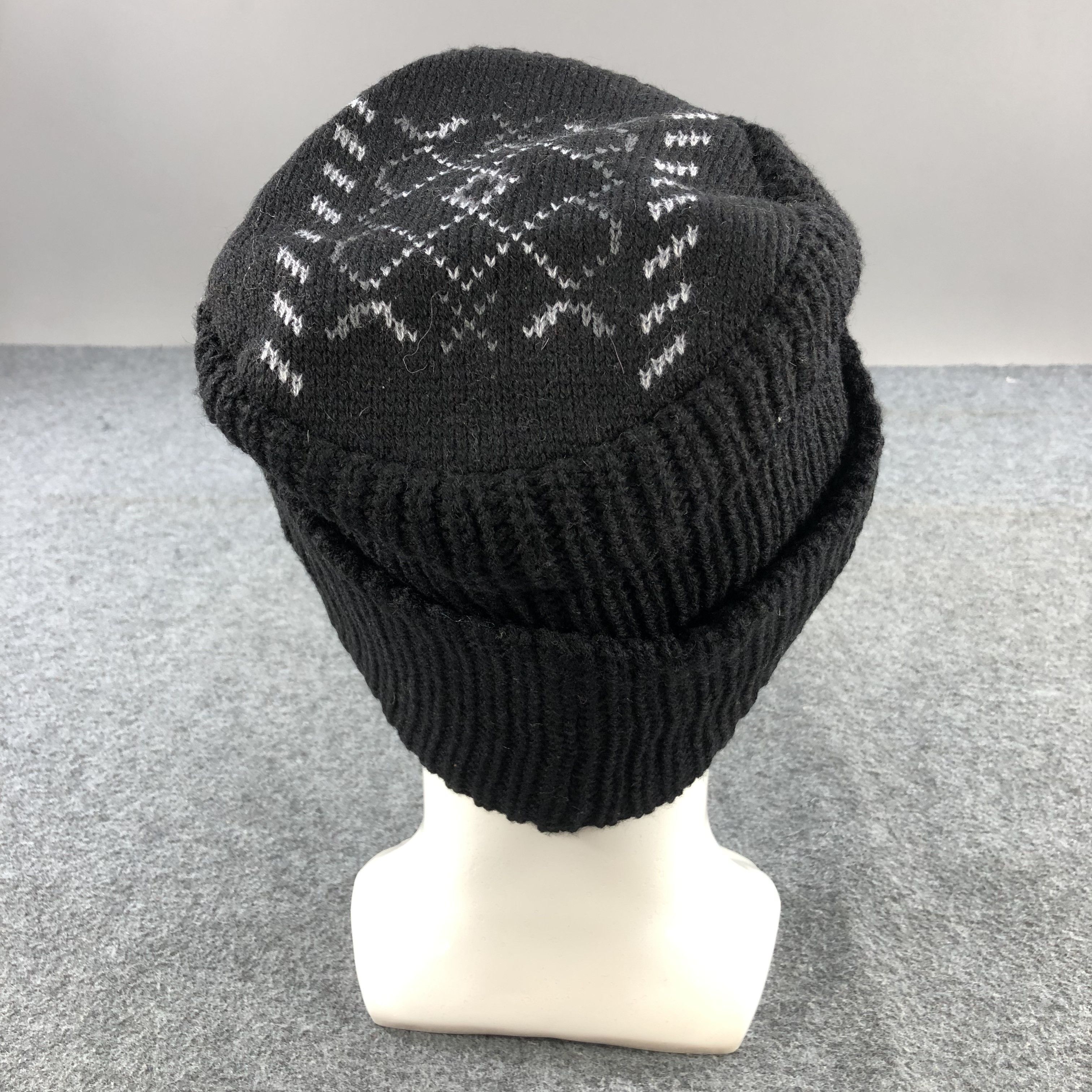 Vintage Unknown Knitted Winter Hat Beanie Snowcap Snow Hat B210 Size ONE SIZE - 3 Thumbnail