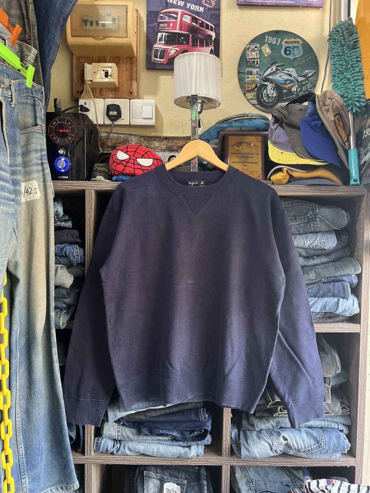 agnes b. 🔥Vintage Agnes B. Crewneck Sweatshirt Size US M / EU 48-50 / 2 - 1 Thumbnail