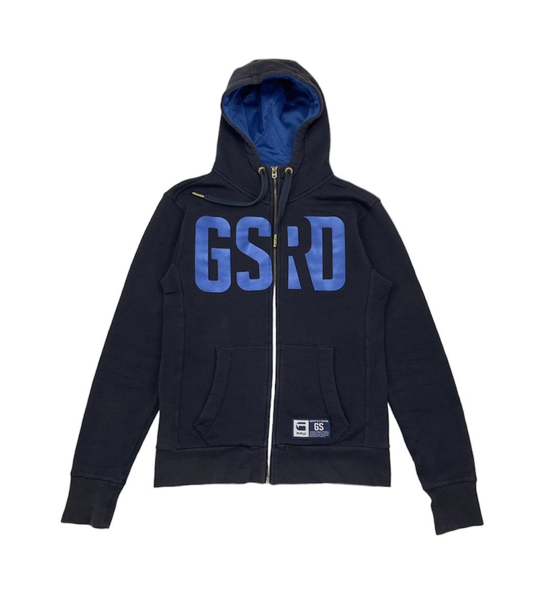 G-Star G STAR RAW DENIM Zipper Hoodie #1153/AO Size US S / EU 44-46 / 1 - 1 Thumbnail
