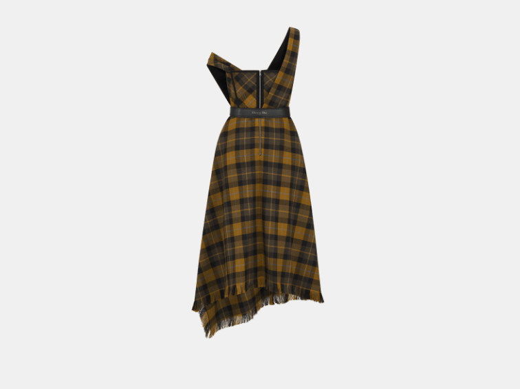 Dior o1w1db10326 511R08 Mid-Length Dress in Multicolor Size XS / US 0-2 / IT 36-38 - 2 Thumbnail