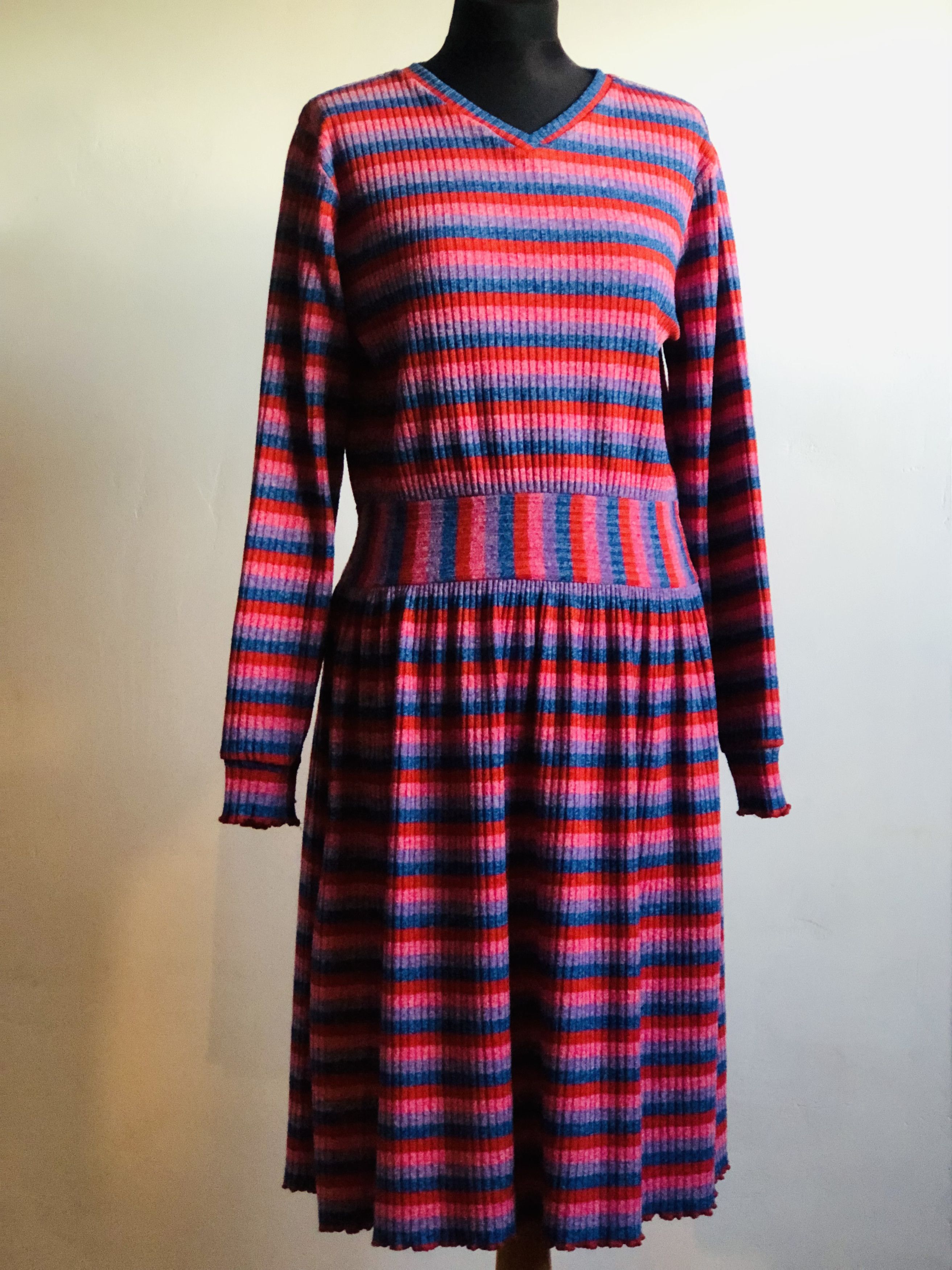 Mads Norgaard Mads Nørgaard Multicolor Striped Midi Dress - Size M Size M / US 6-8 / IT 42-44 - 1 Thumbnail