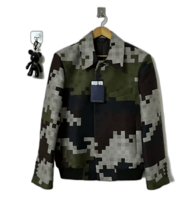 Louis Vuitton Louis Vuitton Camouflage Mosaic Suit Jacket-