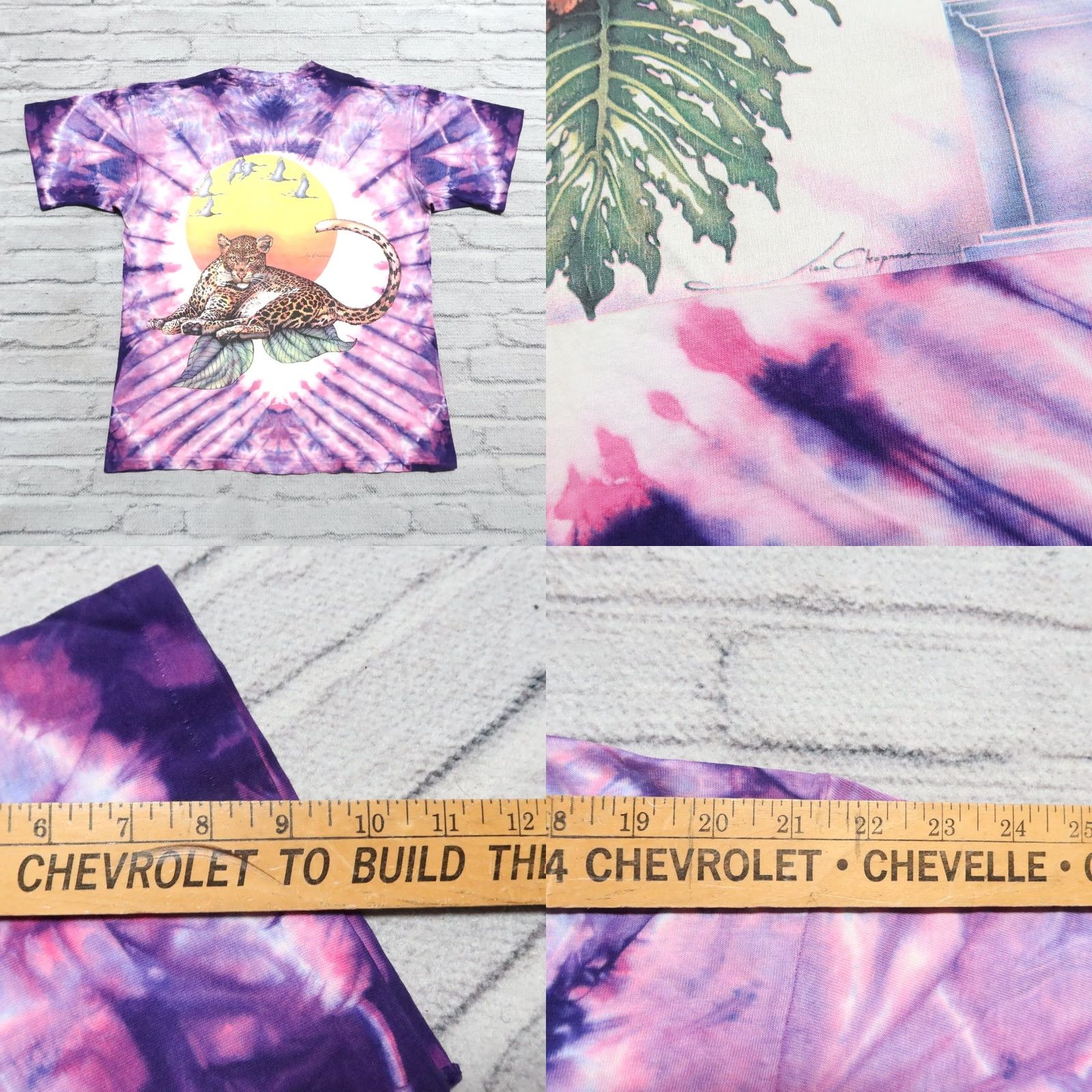 Puma Vintage Chapman Graphics Wildlife Shirt XL Tie Dye Mens Shirt Size US XL / EU 56 / 4 - 8 Thumbnail