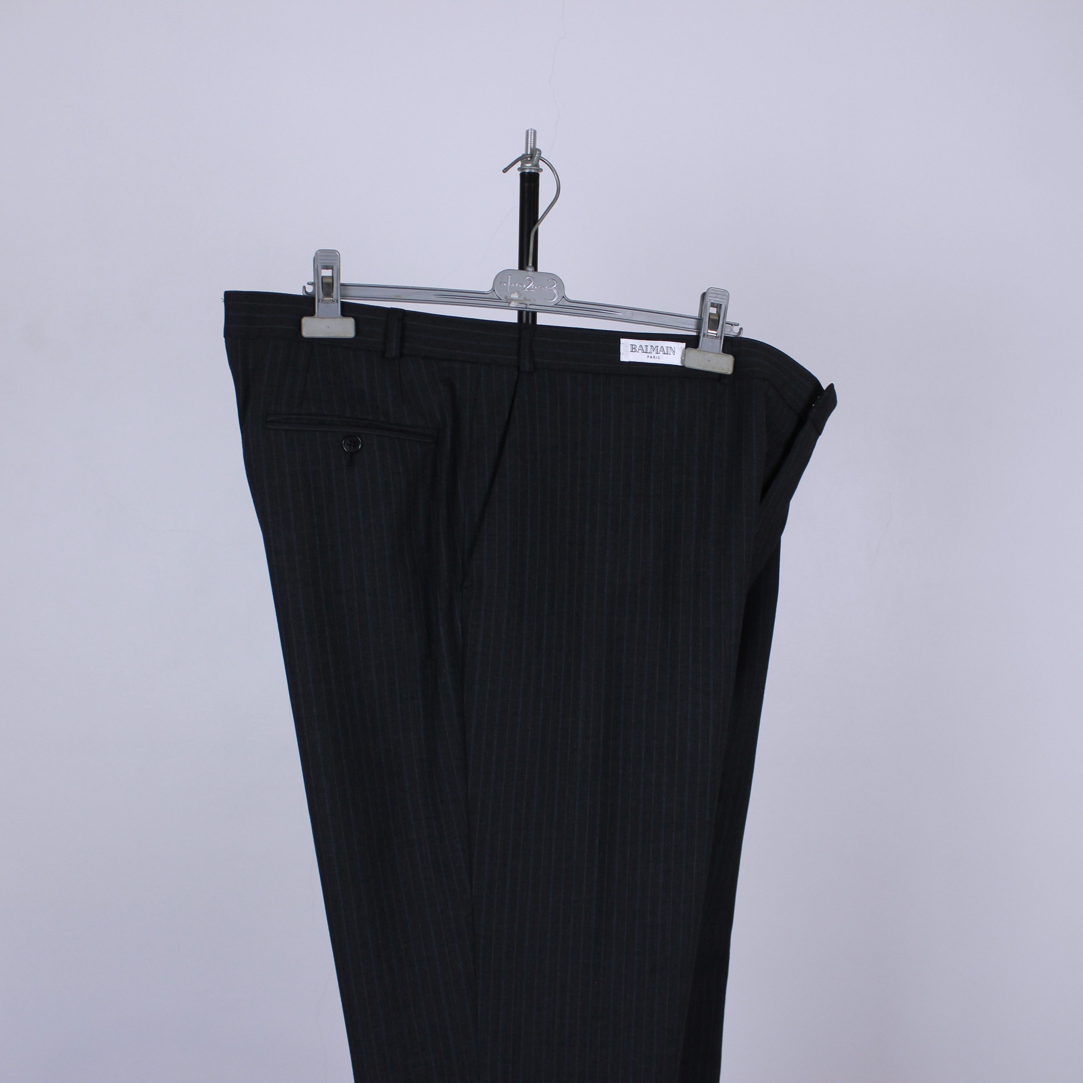 Balmain Balmain suits wool blazer pants rare XL Size 46R - 9 Thumbnail