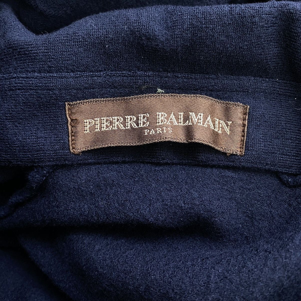 Pierre Balmain PIERRE BALMAIN PARIS Collar Button Up Navy Long Sleeve Shirt Size US L / EU 52-54 / 3 - 4 Thumbnail