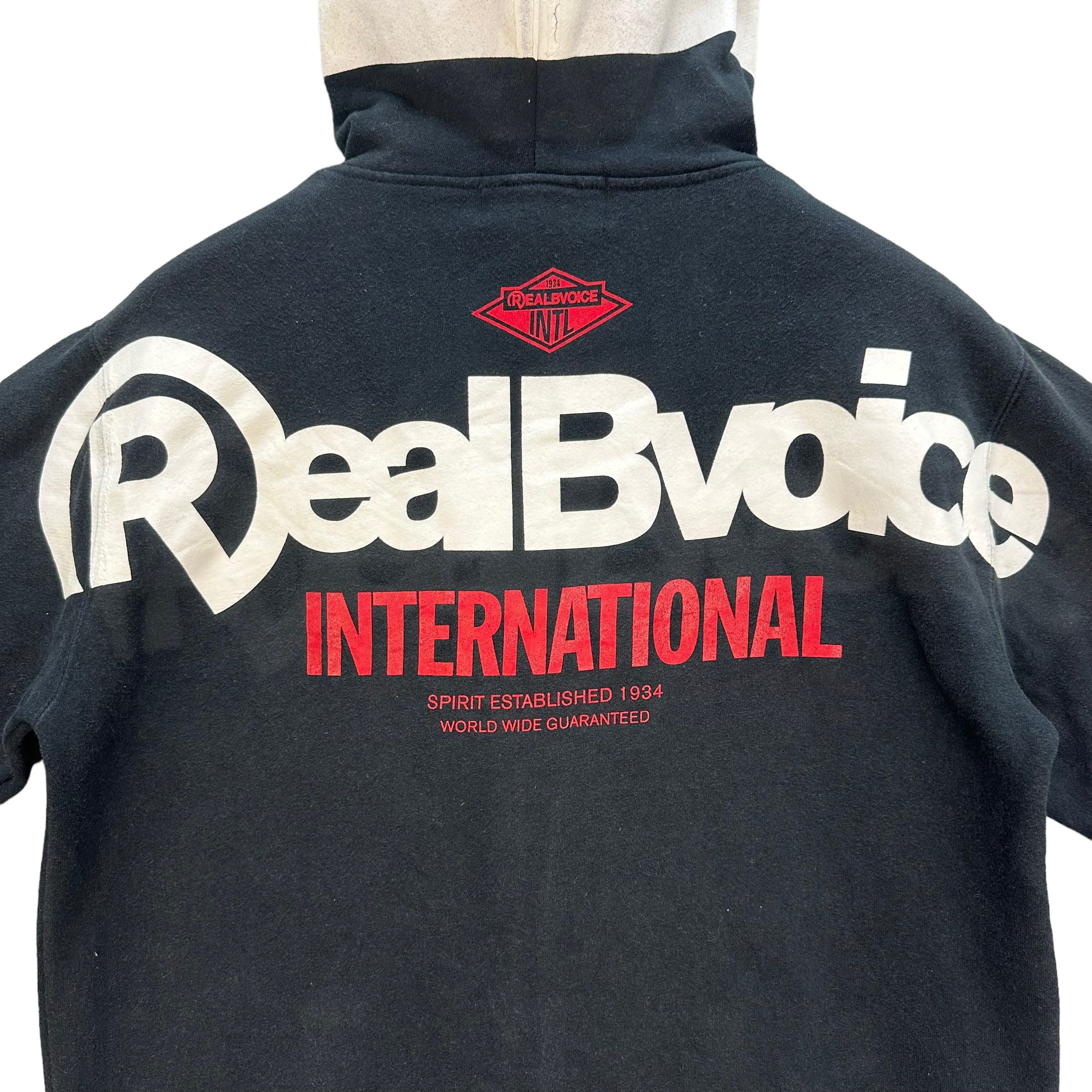 Japanese Brand REAL B VOICE BIG LOGO HOODIES #7816-179 Size US L / EU 52-54 / 3 - 11 Thumbnail