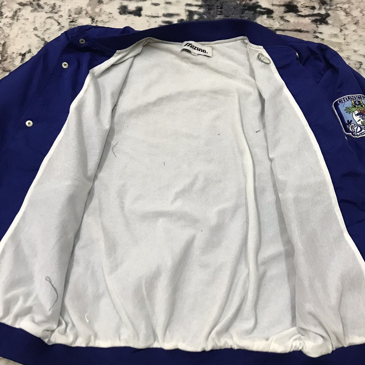 MLB × Mizuno × Vintage Vintage 90s Mizuno X Dragon Baseball MLB Bomber Jacket Size US M / EU 48-50 / 2 - 7 Thumbnail
