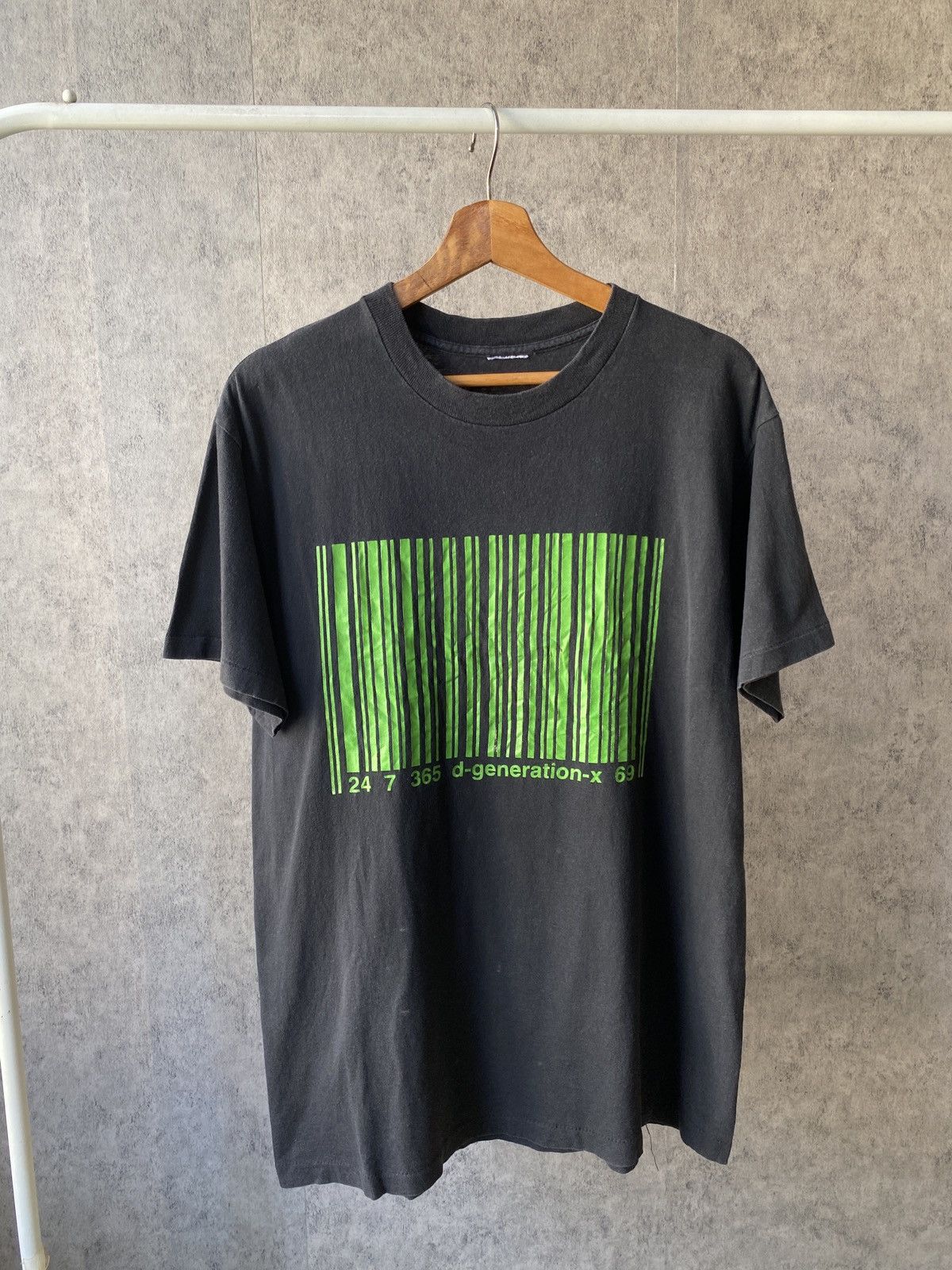 Vintage × WWE × WWF Vintage 90’s D Generation X WWF Faded Black T Shirt Size US M / EU 48-50 / 2 - 1 Thumbnail