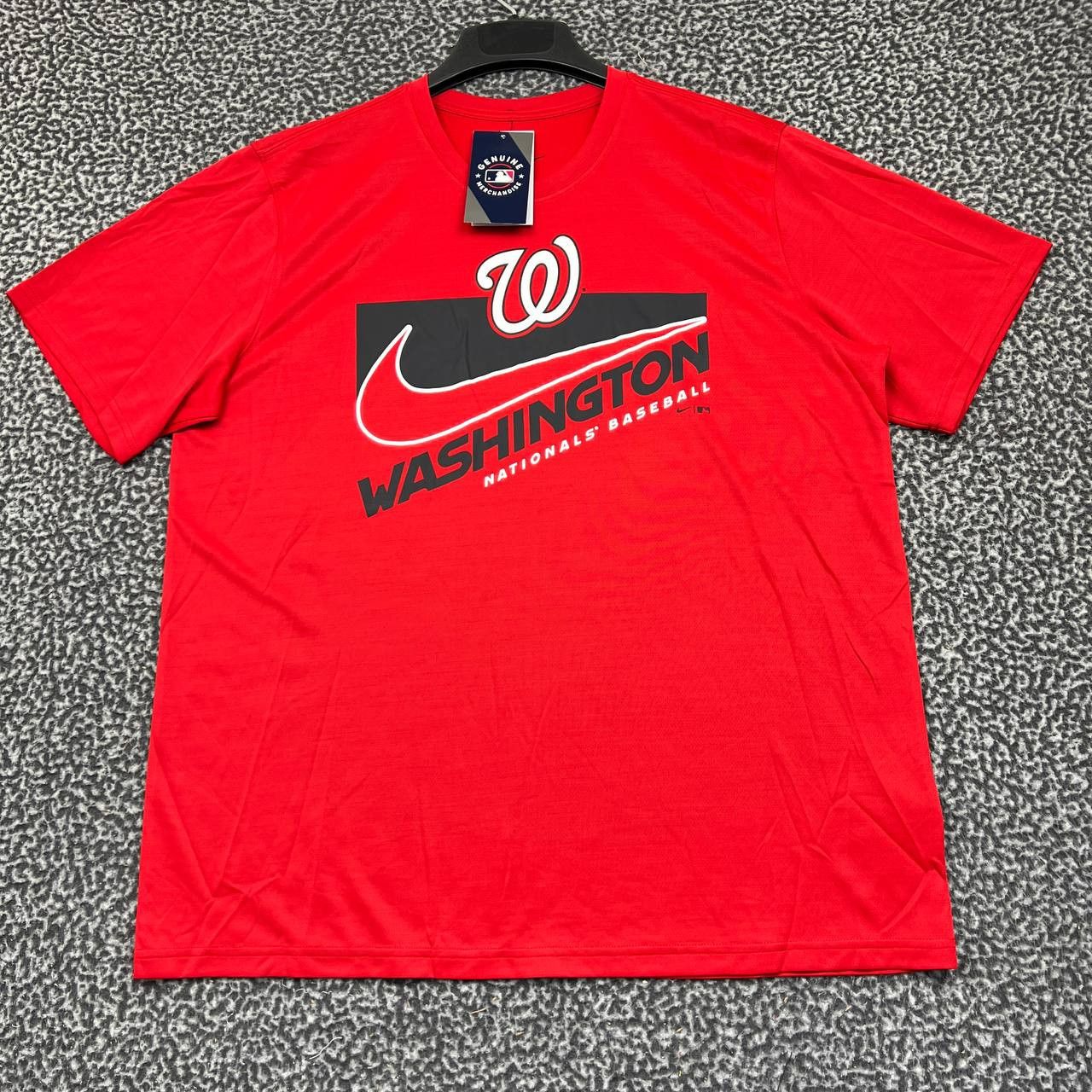 Nike Nike Dri-Fit Shirt Men Large Washington Nationals New L Size US L / EU 52-54 / 3 - 1 Thumbnail