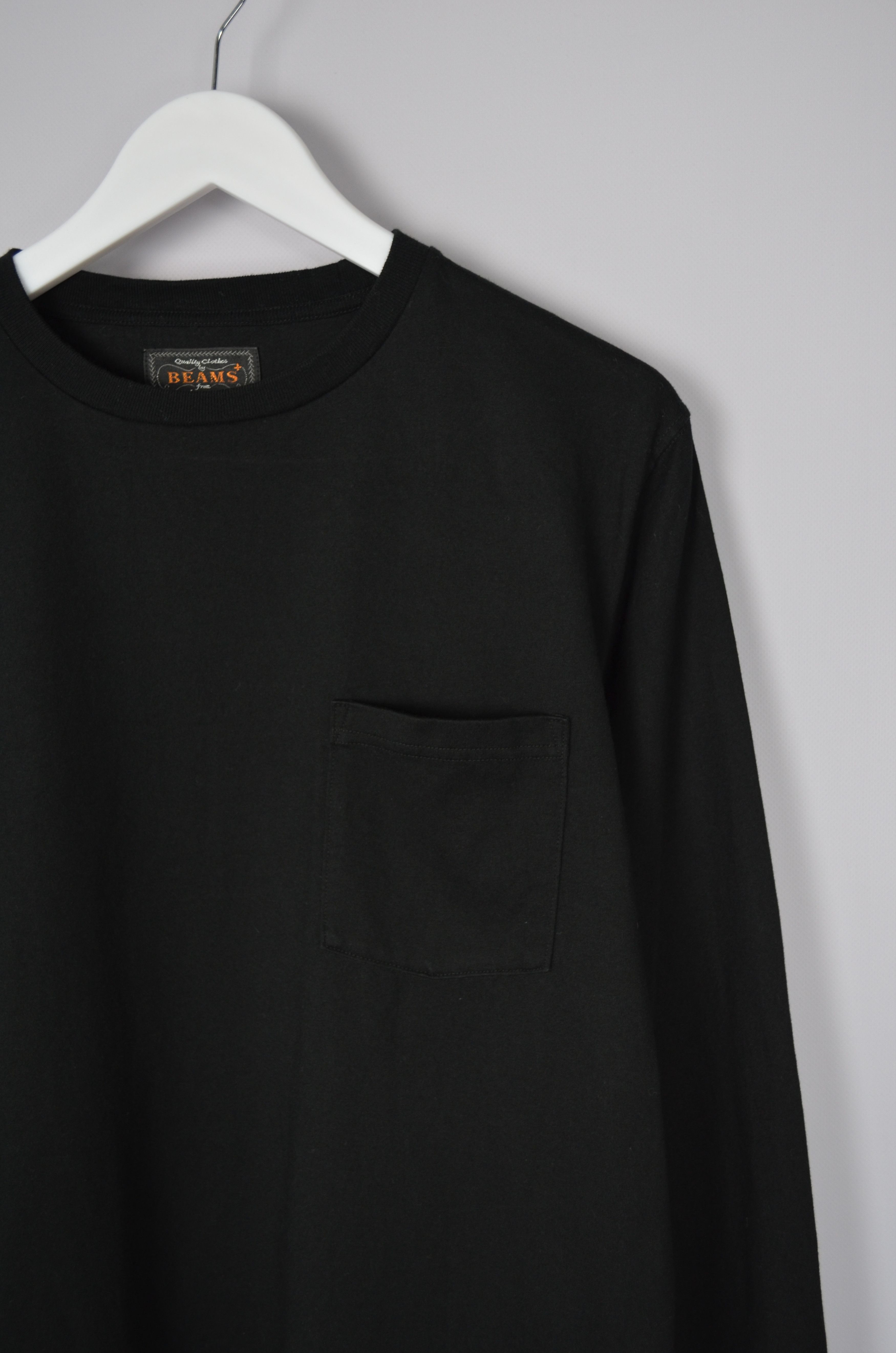 Beams Plus × Japanese Brand Beams Plus Long Sleeve Black Pocket Tee T Shirt Size M Japan Size US M / EU 48-50 / 2 - 3 Thumbnail