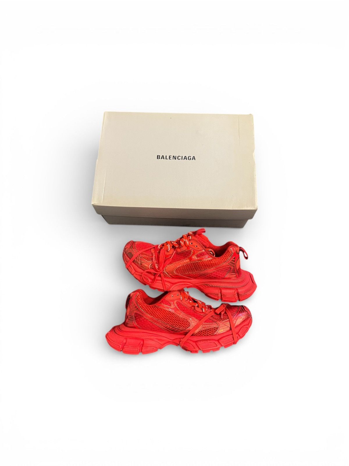 Balenciaga Balenciaga 3XL Red (US 10.5/11M) Size US 11 / EU 44 - 1 Thumbnail