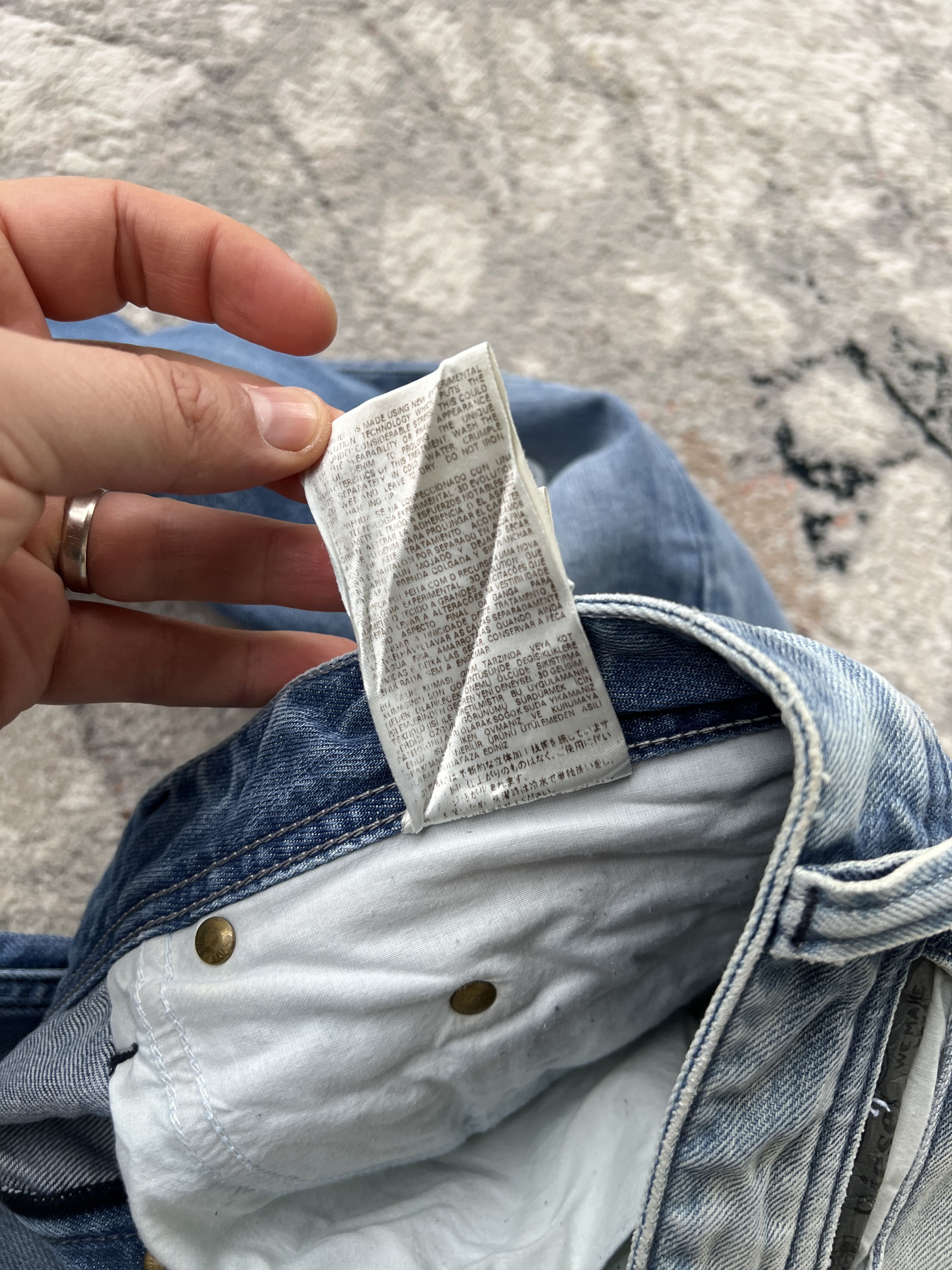 Diesel Diesel Safado Jeans Size US 34 / EU 50 - 13 Thumbnail