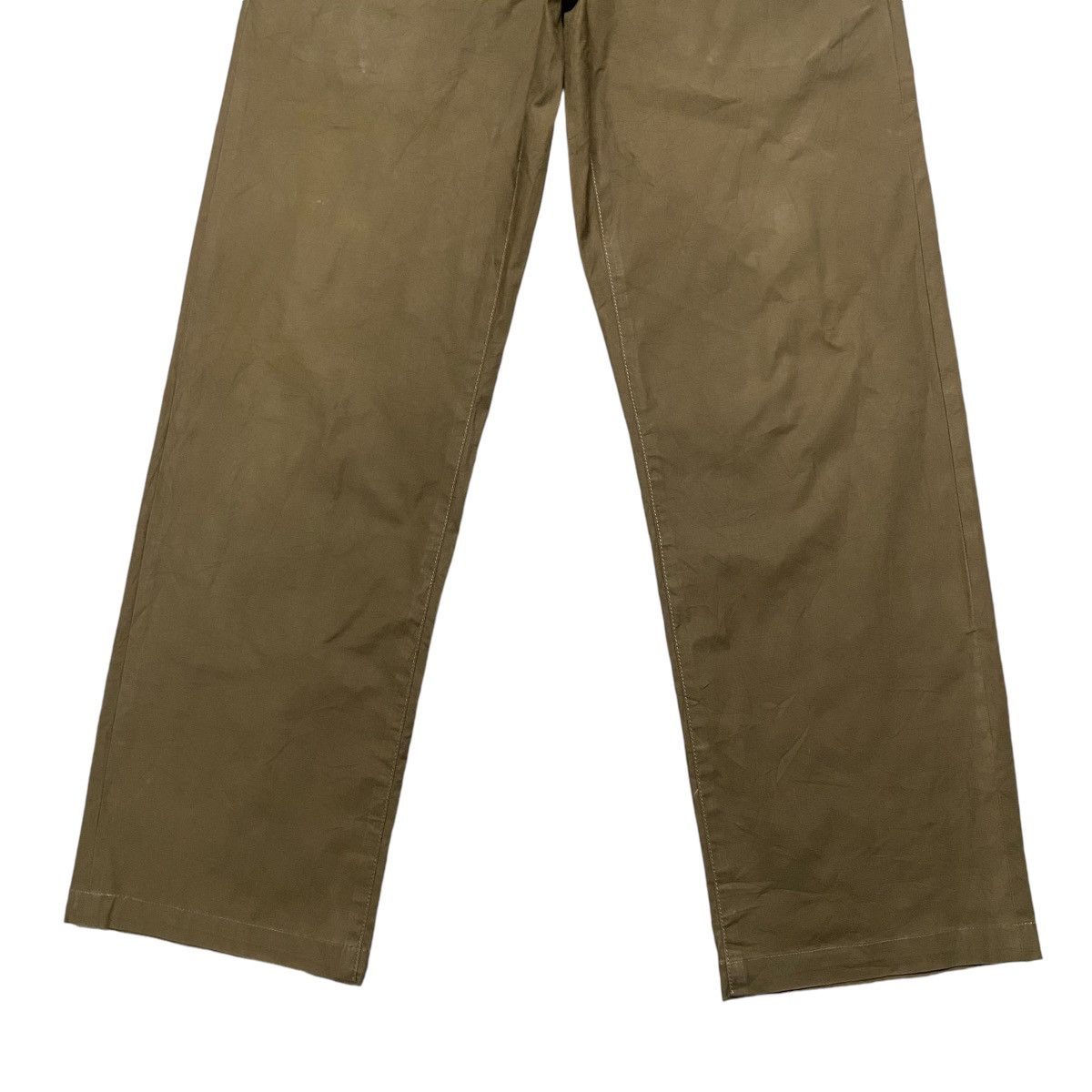 Yohji Yamamoto A.A.R Yohji Yamamoto Chinos Pant Brown Size US 31 - 6 Thumbnail