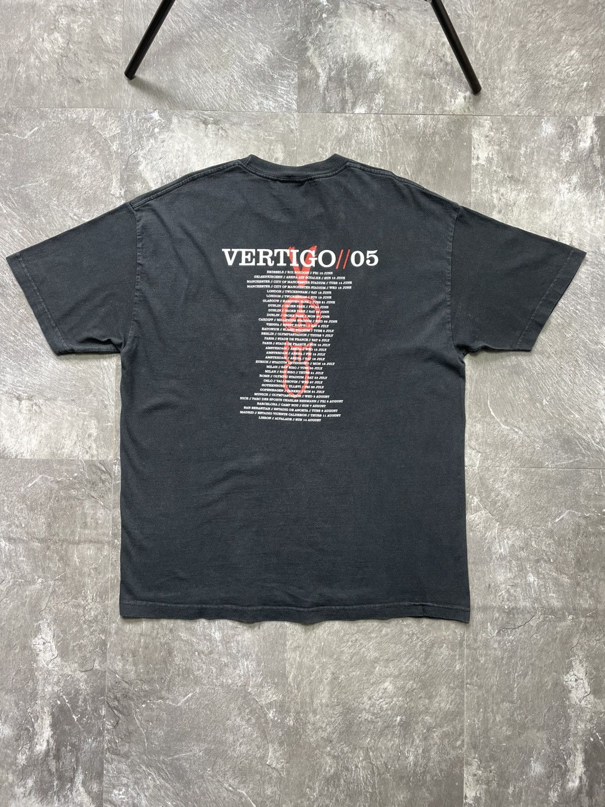 Vintage 2005 U2 Vertigo Faded Tee (Pink Floyd Green Day)