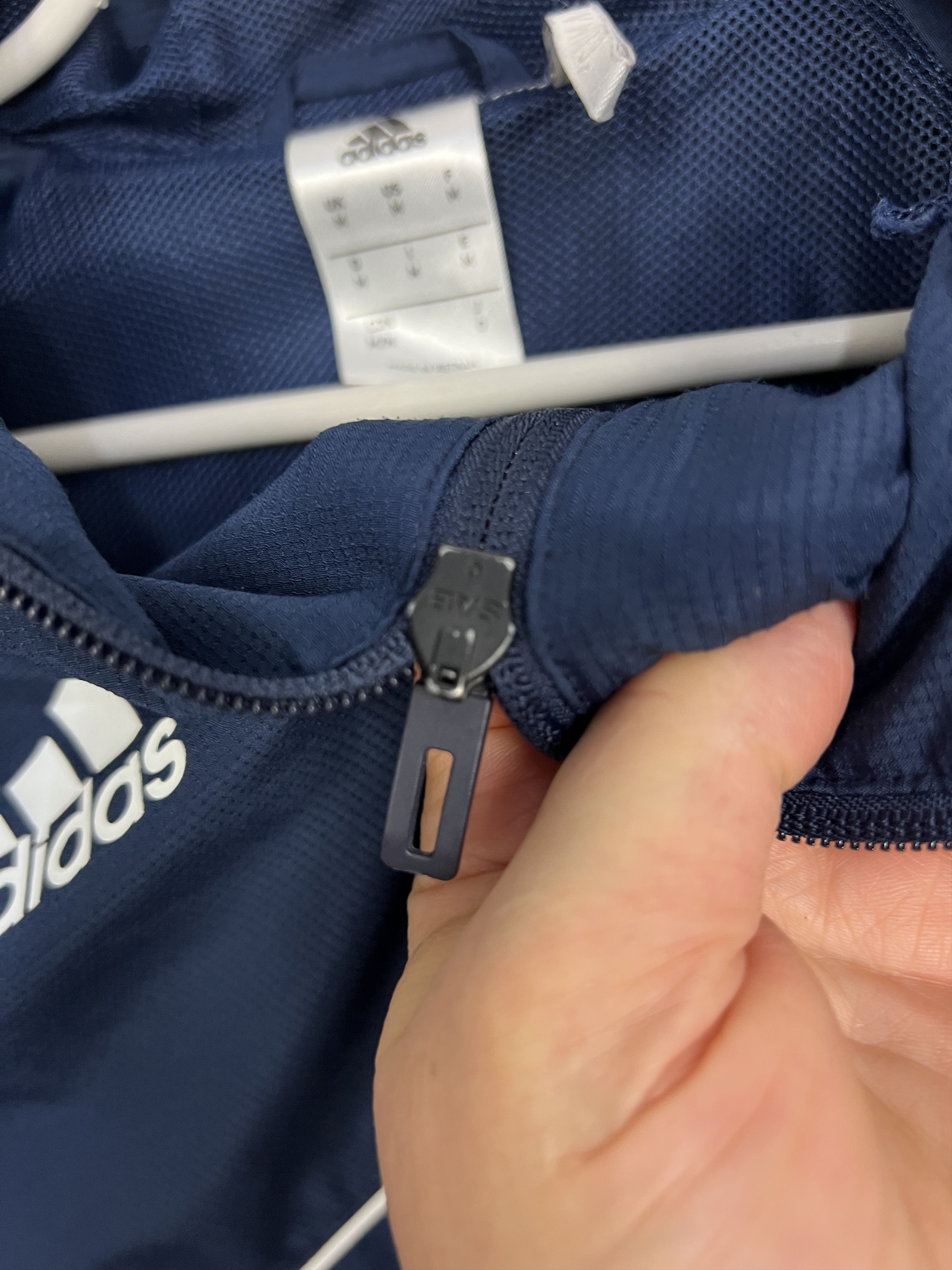 Adidas Marseille Football Jacket Soccer Track Top Hooded Rare Sport Size US M / EU 48-50 / 2 - 4 Thumbnail