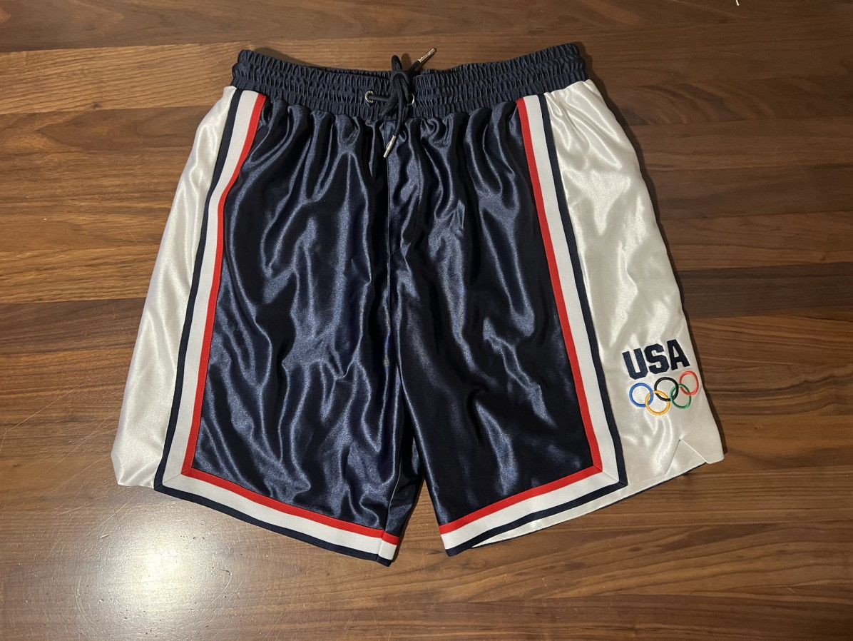 Kith Kith for Team USA Faille Jersey Ryan Short Nocturnal Medium Size US 32 / EU 48 - 5 Thumbnail