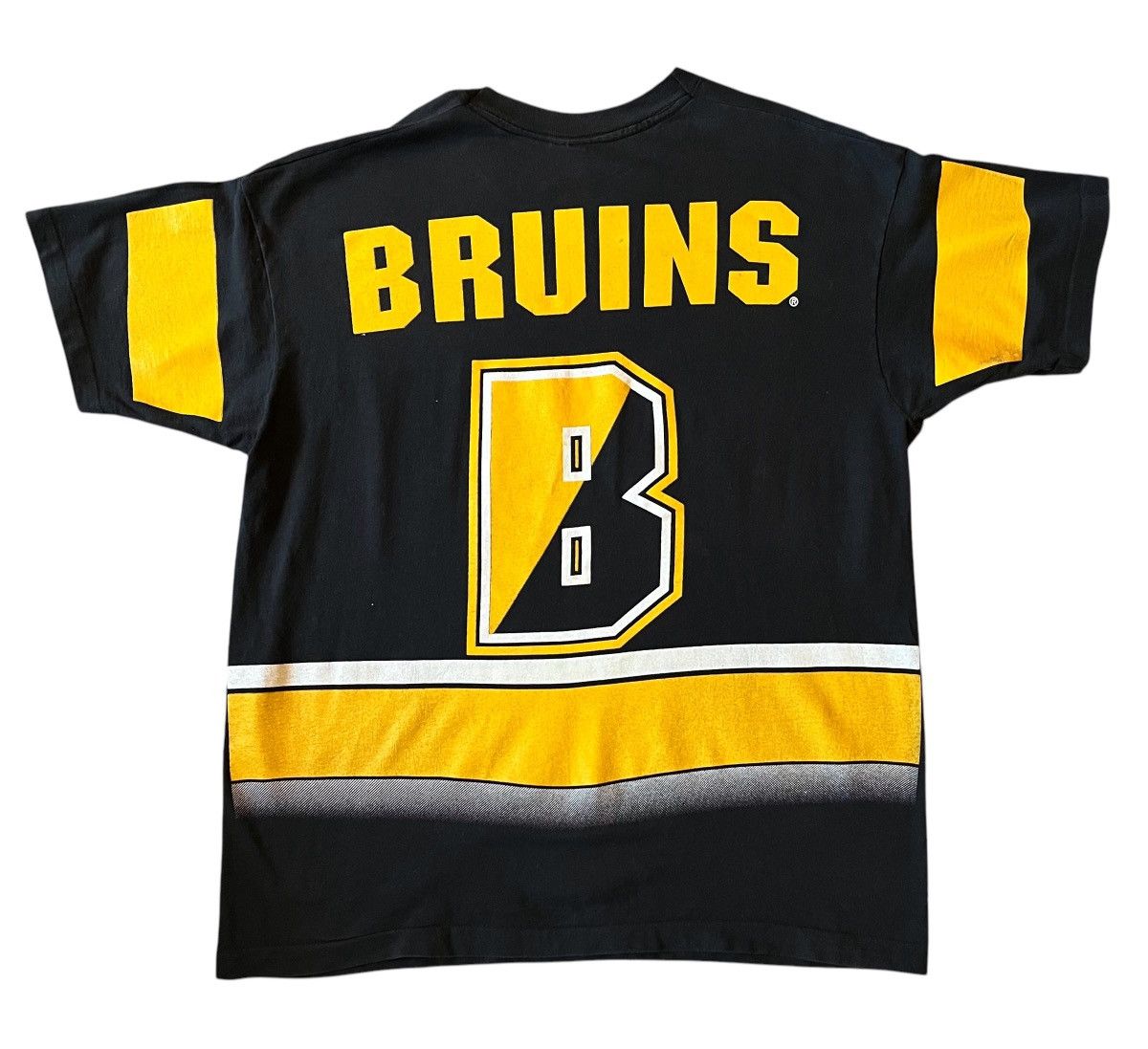NHL × Salem Sportswear × Vintage Vintage 1994 NHL Boston Bruins Salem Sportswear T shirt XL Size US XL / EU 56 / 4 - 2 Thumbnail