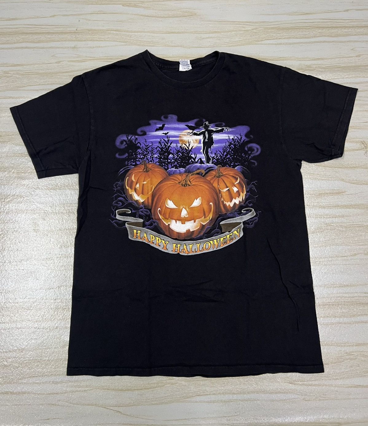 Other 00s Happy Halloween Black T-shirt Size US M / EU 48-50 / 2 - 1 Thumbnail