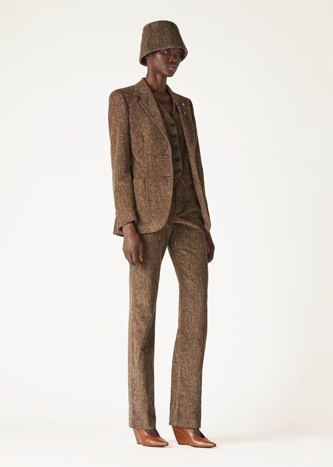 Loro Piana o1srvl11e0825 FAO4098 Duke Gilet Vest in Brown Size XS / US 0-2 / IT 36-38 - 2 Thumbnail