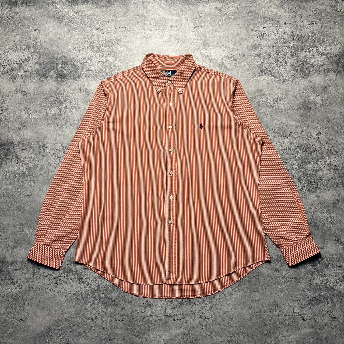 Polo Ralph Lauren Vintage Polo Ralph Lauren Striped Shirt Button Down Size US XL / EU 56 / 4 - 1 Thumbnail
