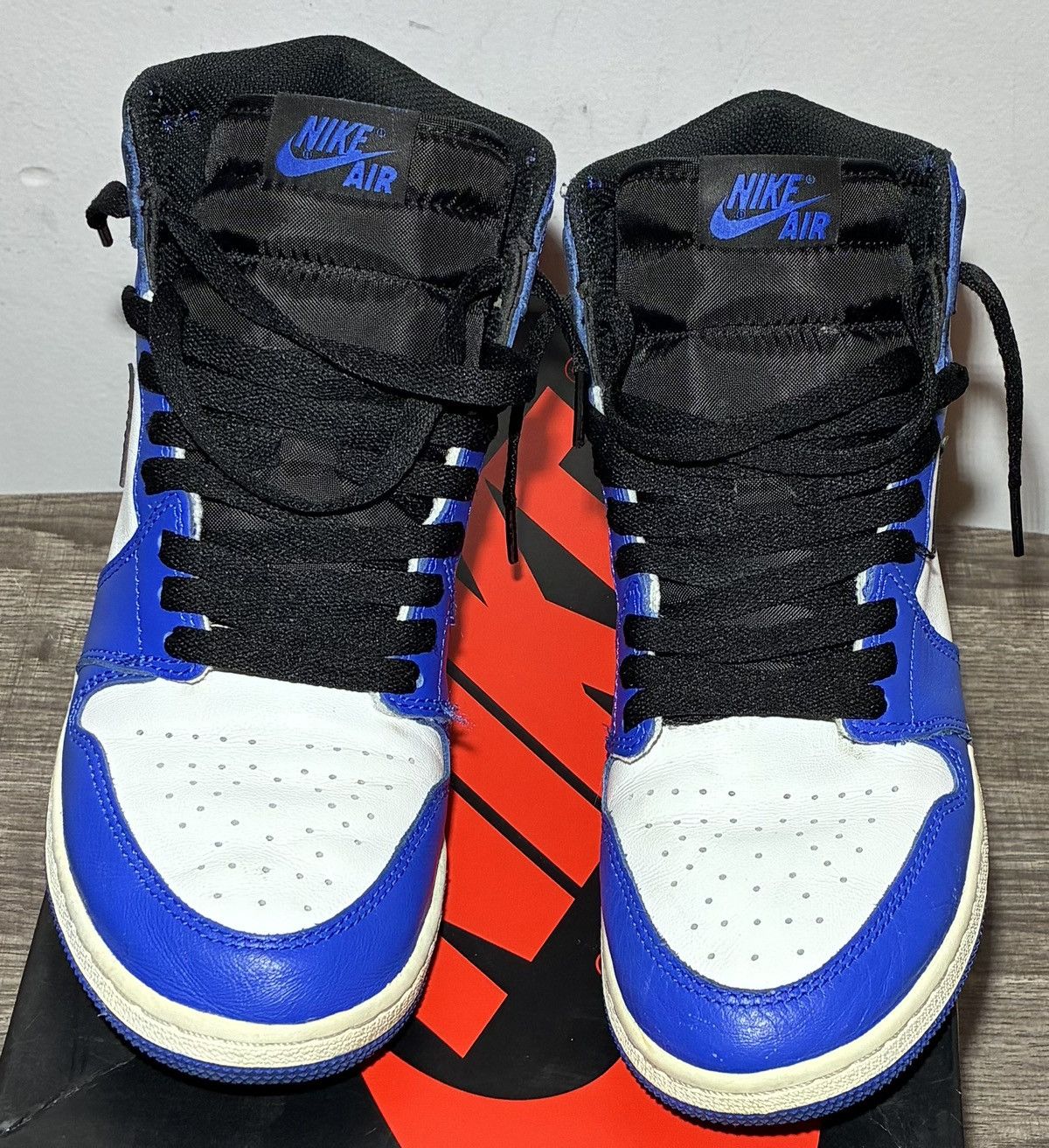 Size 7Y - Air Jordan 1 Retro High Game Royal (GS)