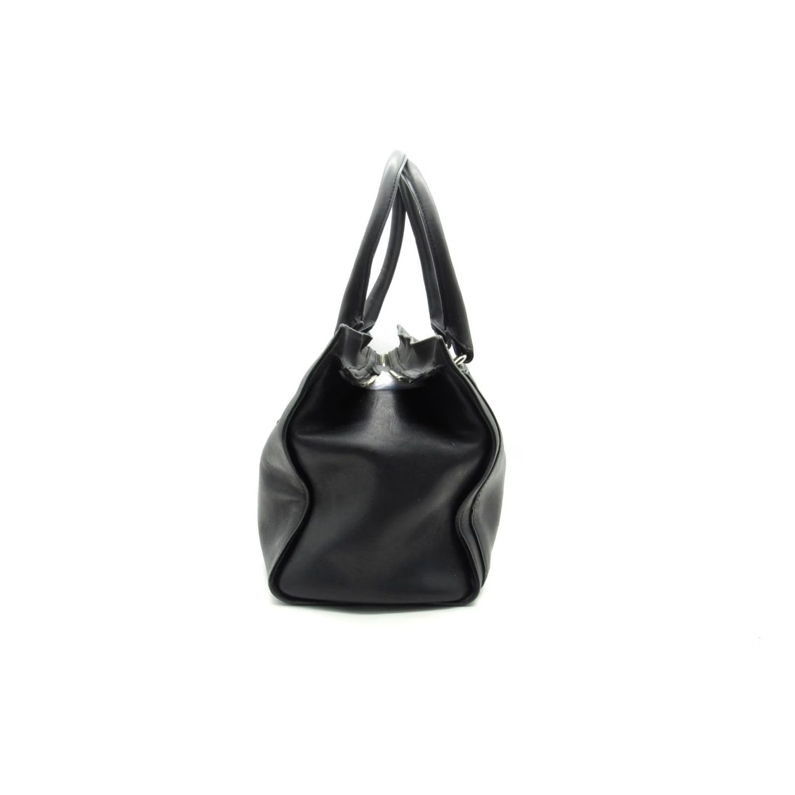 Coach VINTAGE Coach Chelsea Tote Bag Large Black Leather Women Size ONE SIZE - 5 Thumbnail