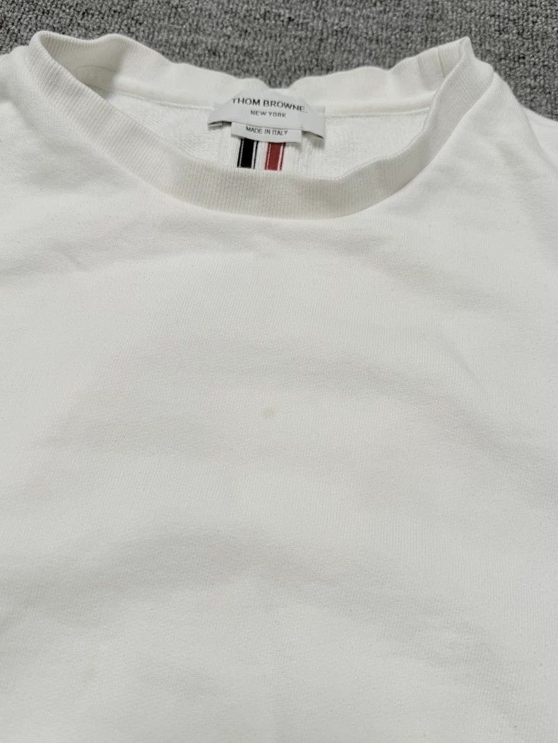 Thom Browne Thom Browne Long Sleeve Sweatshirt Size US XL / EU 56 / 4 - 4 Thumbnail