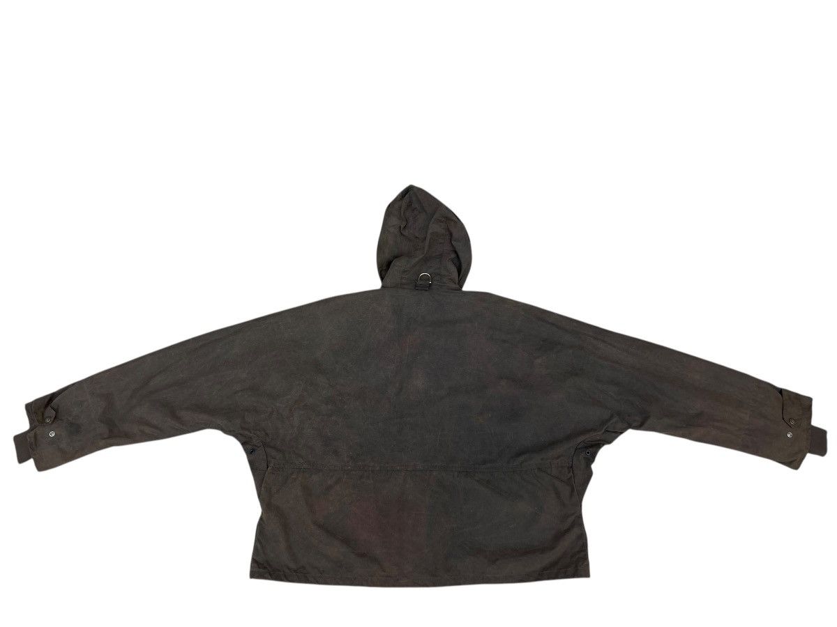 Filson Vintage 80s Filson Waxed Canvas Smock Hoodie Anorak Jacket Size US XXL / EU 58 / 5 - 18 Thumbnail