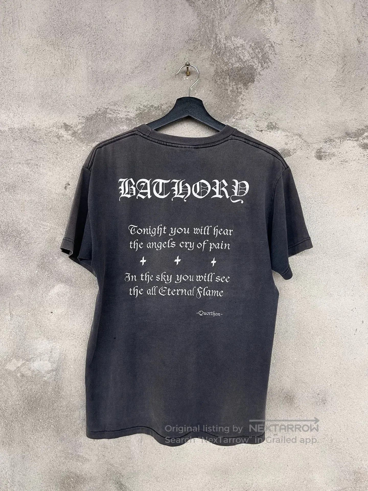 Vintage Vintage Bathory Faded Band Tee. Size US M / EU 48-50 / 2 - 2 Thumbnail