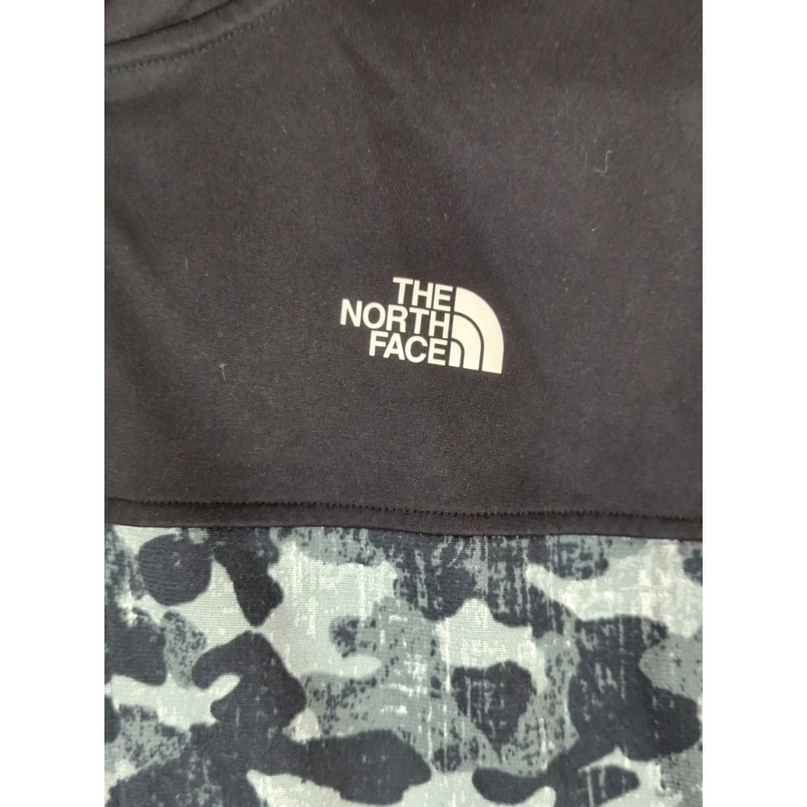 The North Face The North Face Hoodie Fleece Full Zip Men’s Medium Black Camouflage Pockets Hood Drawstring Outdoor Hiking Jacket Size US M / EU 48-50 / 2 - 2 Thumbnail
