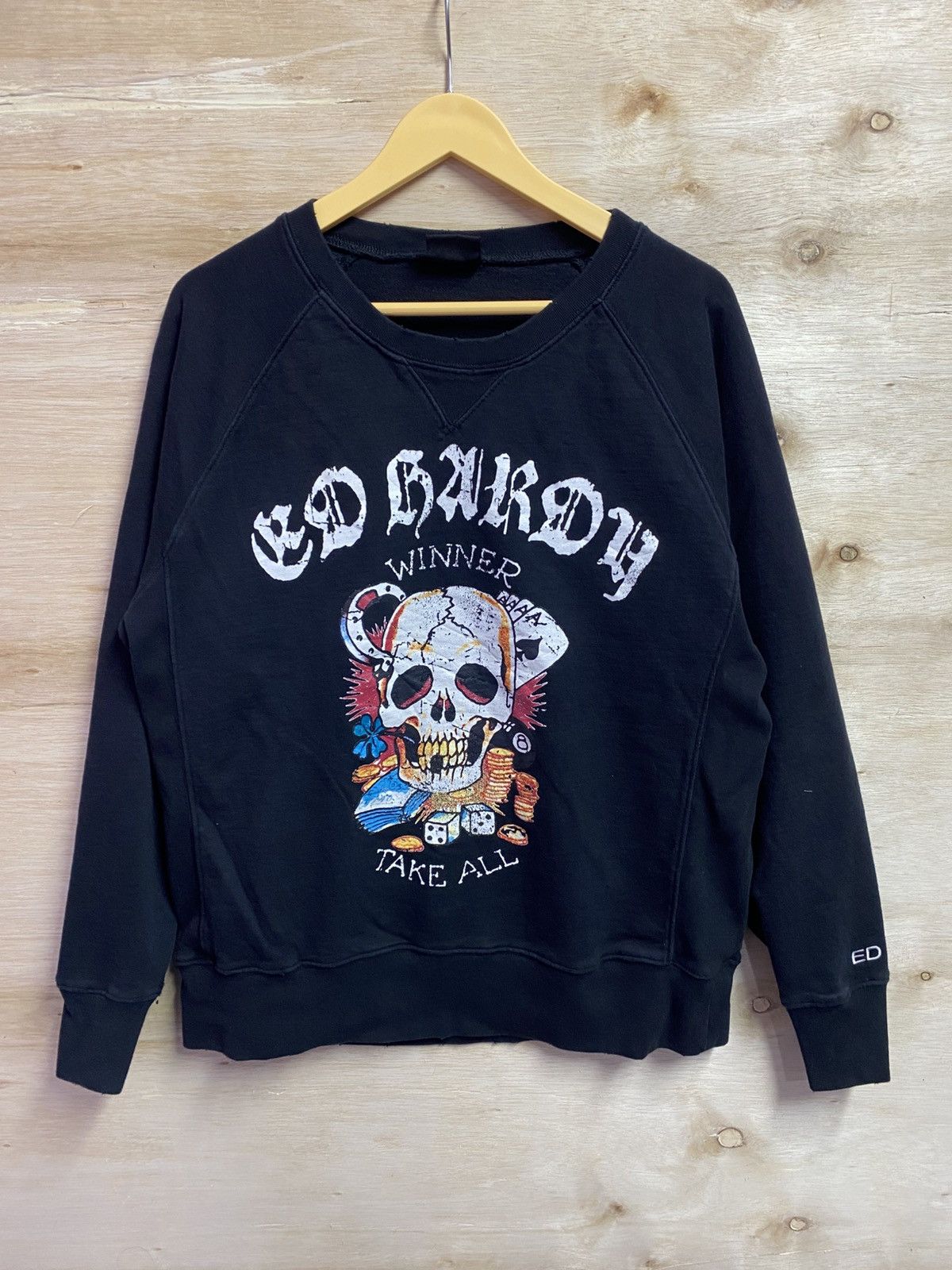 Ed Hardy Vintage Y2K Ed Hardy Crewneck Sweatshirt – Skull Graphic Size US XL / EU 56 / 4 - 1 Thumbnail