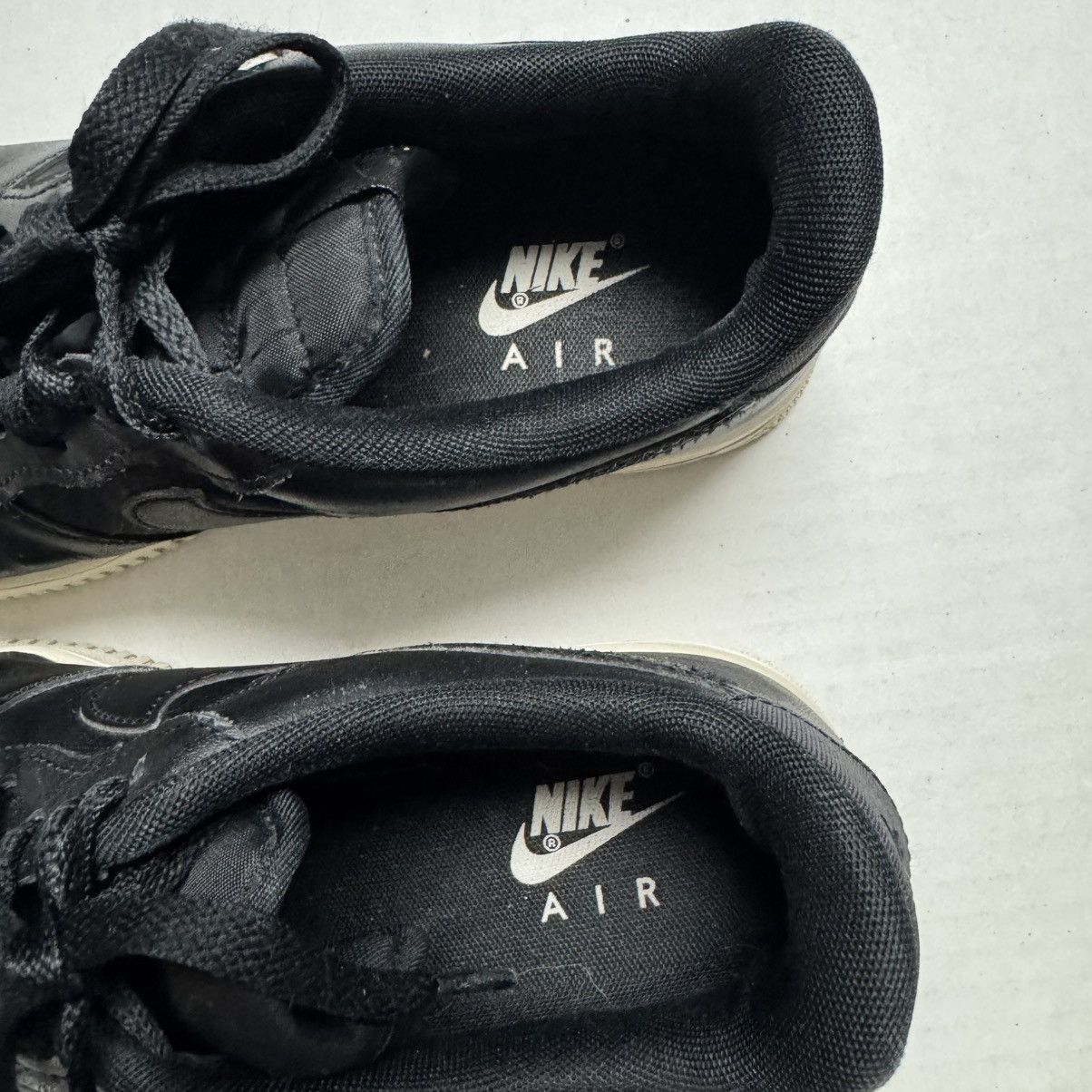 Nike Nike Air Force 1 Low Nylon Black White Size: 8 Size US 8 / EU 41 - 9 Thumbnail