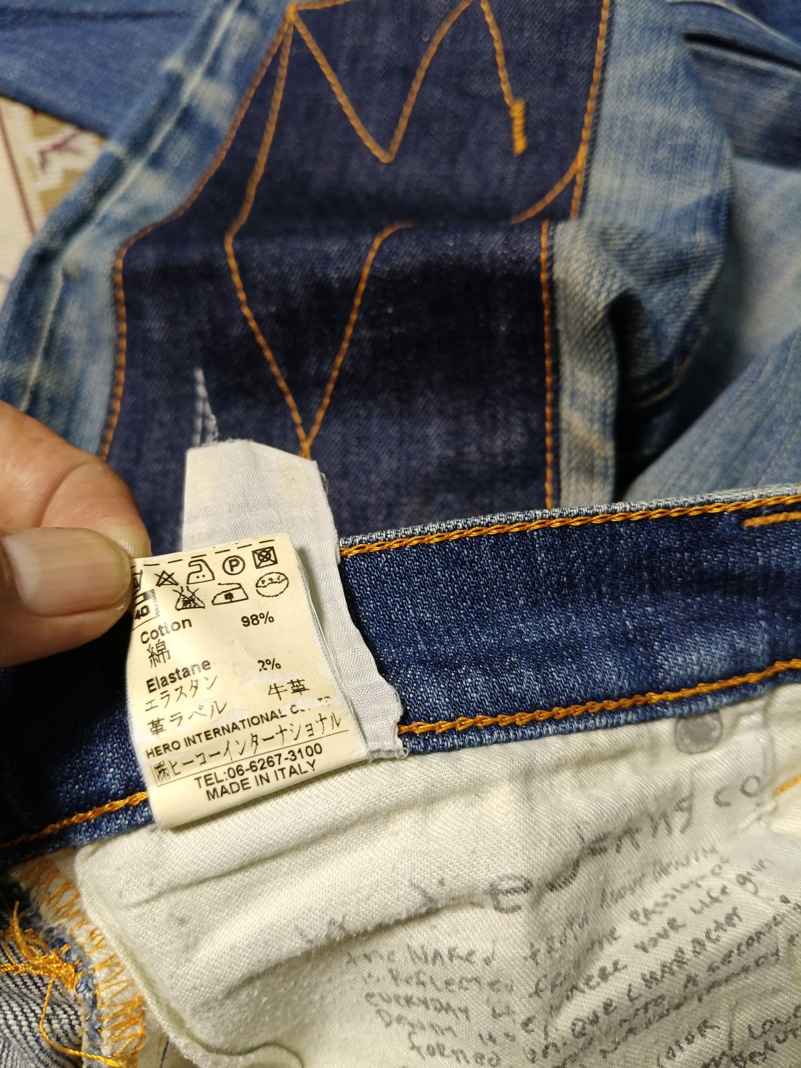 Nudie Jeans Custom Patchwork Nudie Jeans Size US 30 / EU 46 - 9 Thumbnail