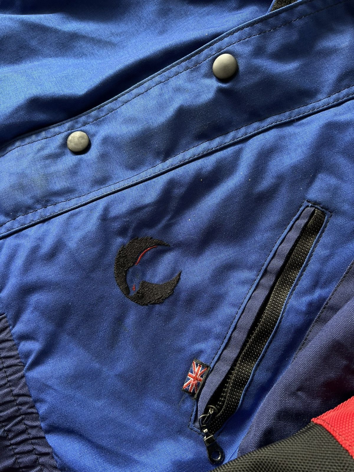 Belstaff Vintage Racing Belstaff 90s 2 in 1 Cordura Big Logo Jacket Size US L / EU 52-54 / 3 - 16 Thumbnail