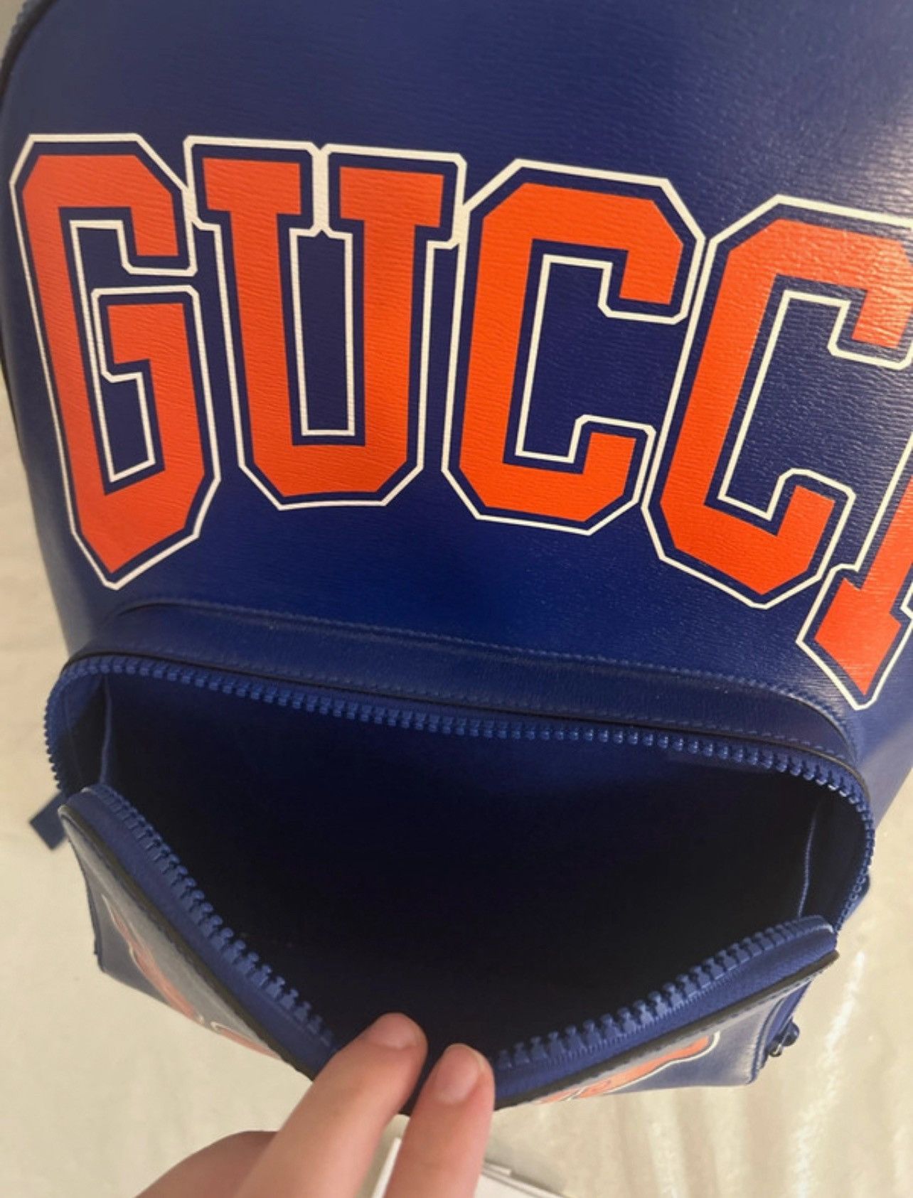 Gucci Gucci Leather Backpack Size ONE SIZE - 3 Thumbnail