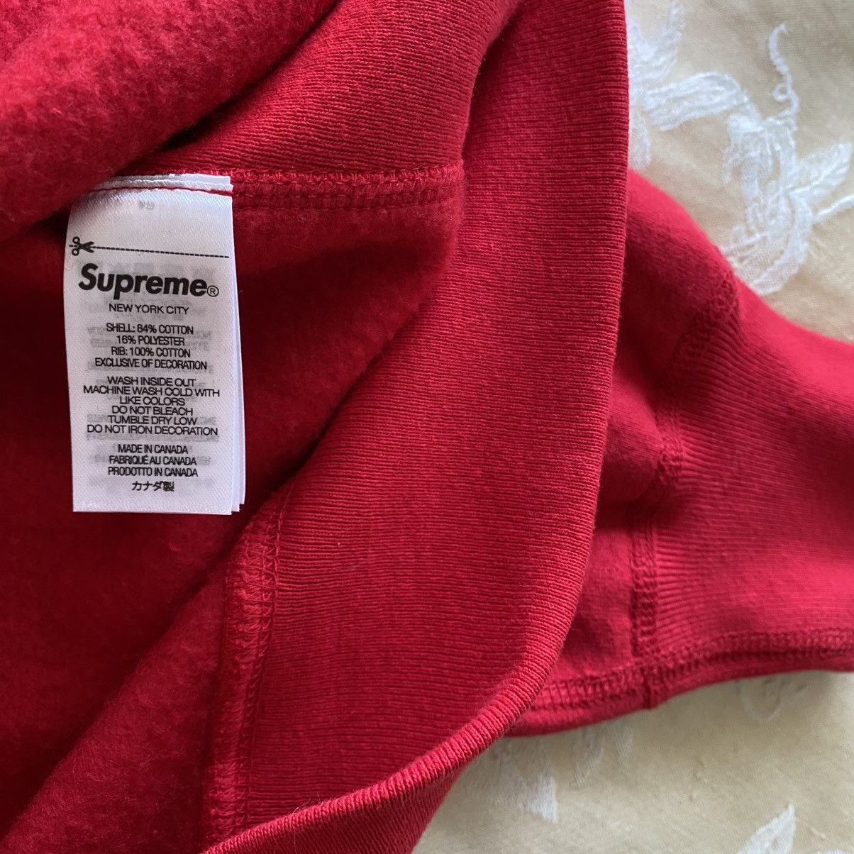 Supreme Supreme Box Logo Hooded Sweatshirt Red Tonal Hoodie 2023 Size US S / EU 44-46 / 1 - 7 Thumbnail