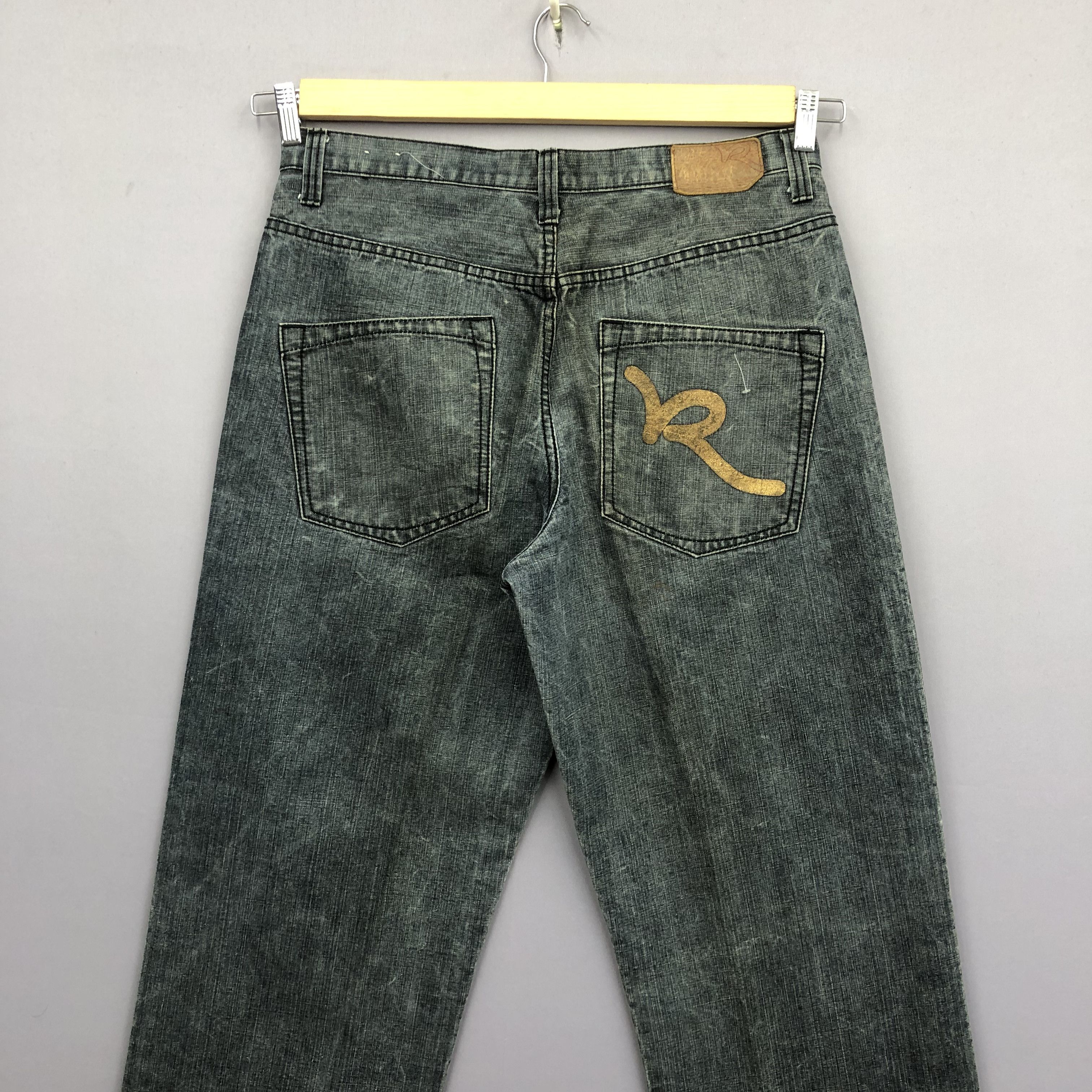 Rocawear Crazy 90s Rocawear Baggy Jeans Faded Skater Jnco Style Denim Size US 34 / EU 50 - 3 Thumbnail