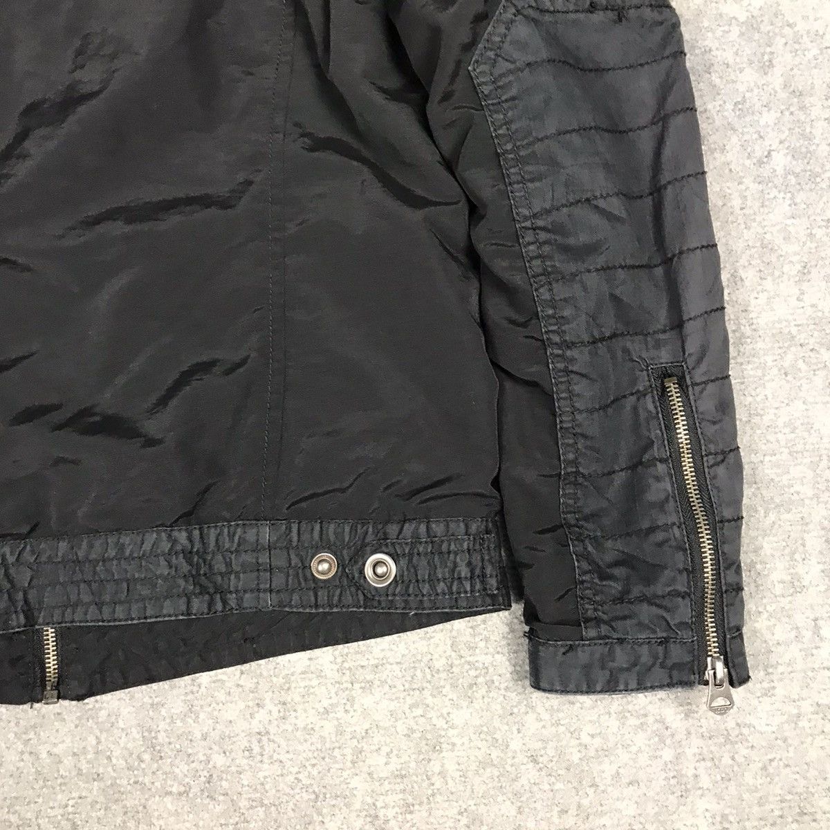 Japanese Brand × Vintage IKCA BLACK BIKER STYLE PUNK JAPAN JACKET Size US M / EU 48-50 / 2 - 9 Thumbnail