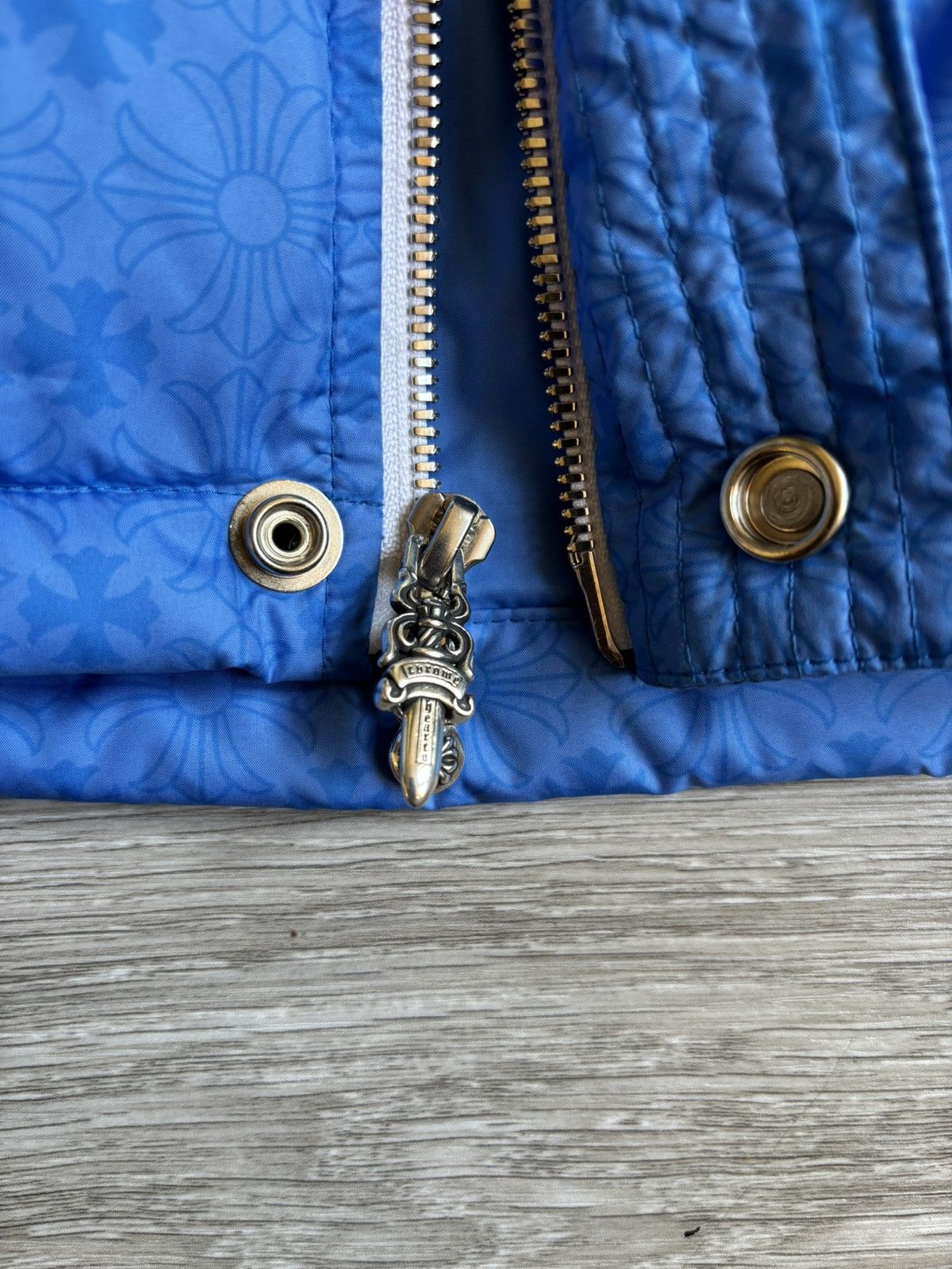 Chrome Hearts Chrome Hearts Blue Monogram Vest Size US L / EU 52-54 / 3 - 5 Thumbnail