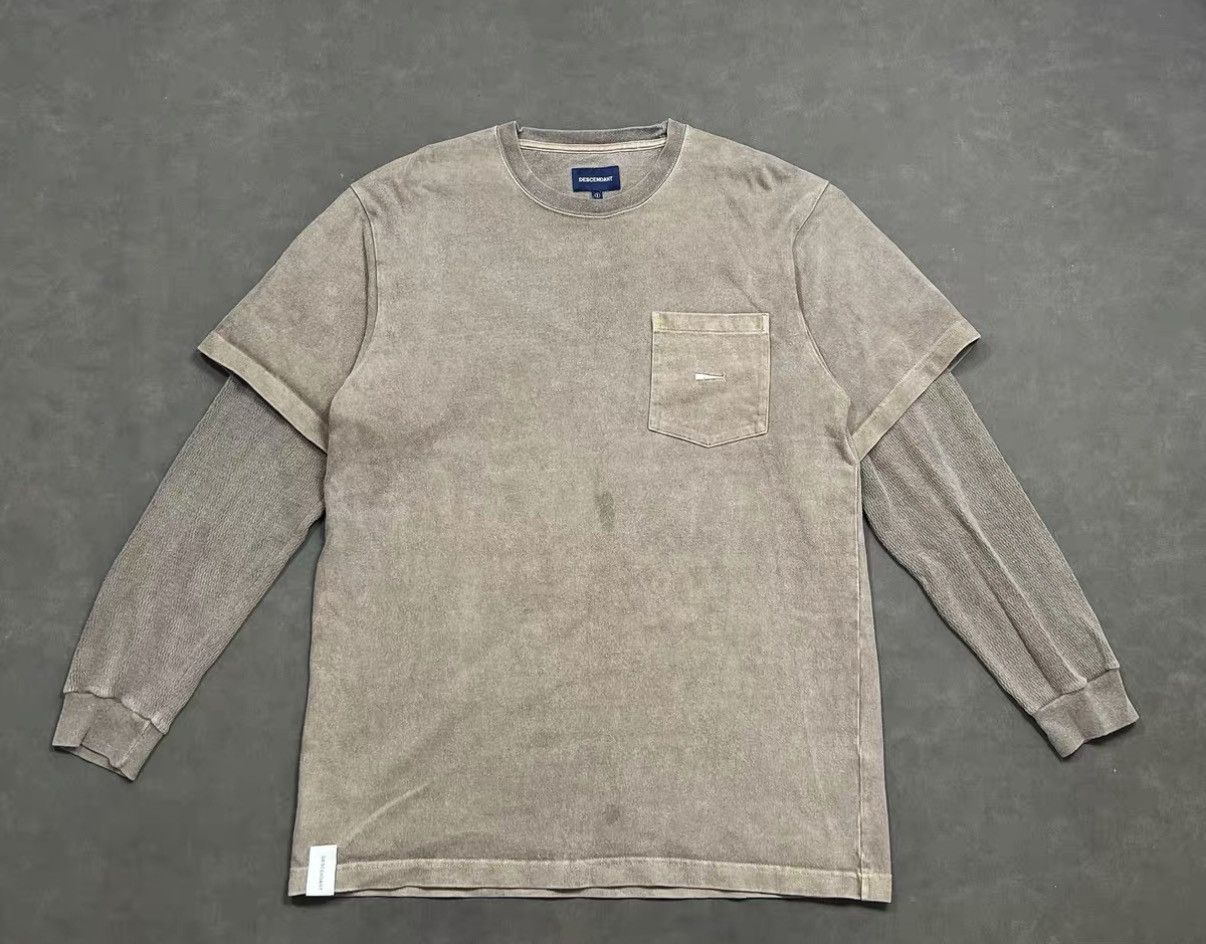 Descendant DESCENDANT DCDT Batik Washed Distressed T-Shirt J16 Size US XS / EU 42 / 0 - 1 Thumbnail