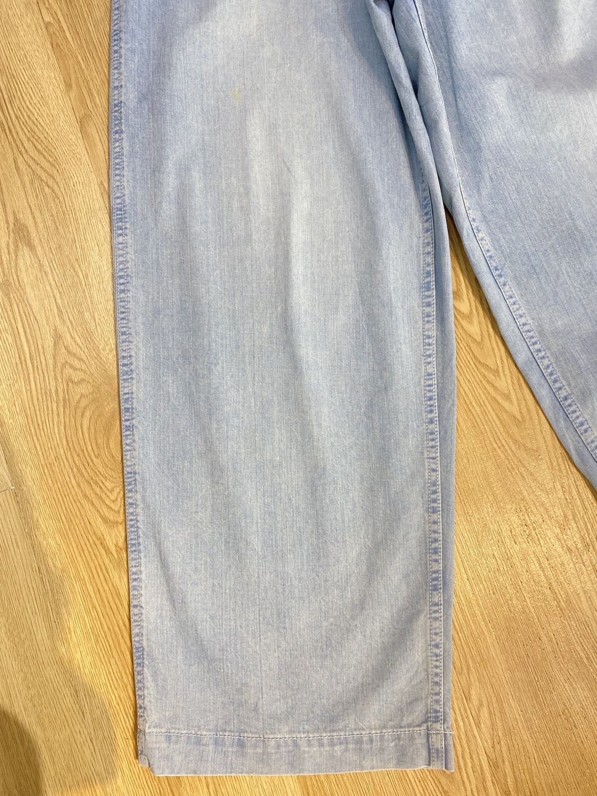 Japanese Brand Japanese Brand Baggy Blue Wash Light Jeans Size US 26 / EU 42 - 7 Thumbnail