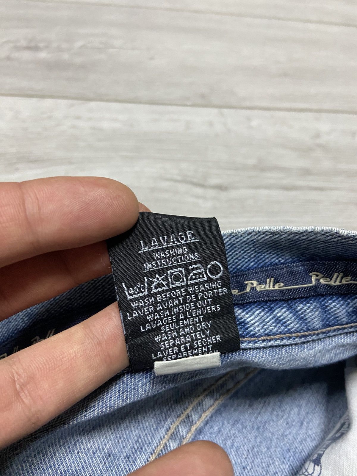 Pelle Pelle Pelle Pelle vintage wide jeans Size US 32 / EU 48 - 9 Thumbnail