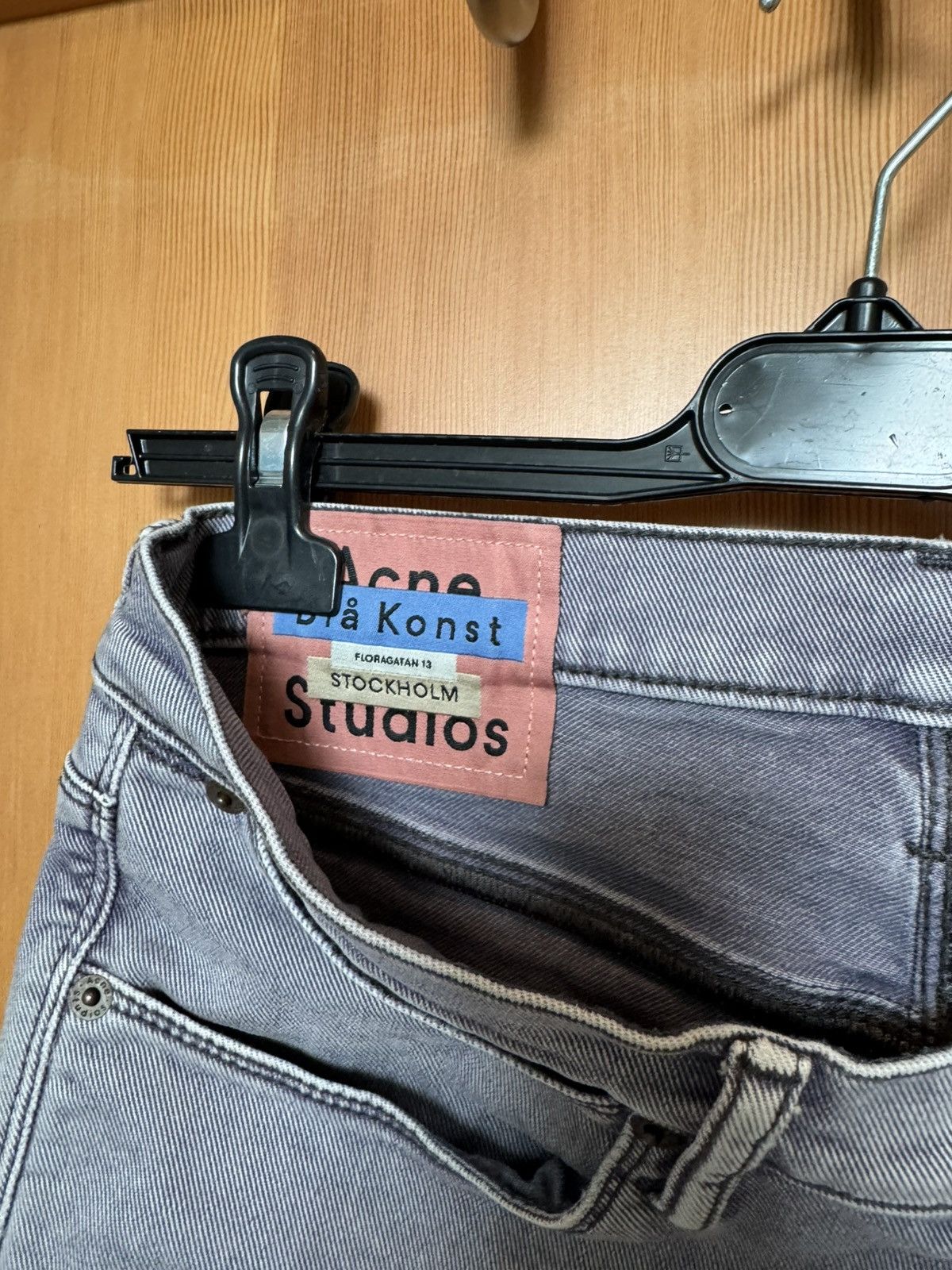 Acne Studios Acne Studios Grey Bla Konst Max Jeans Size US 30 / EU 46 - 3 Thumbnail