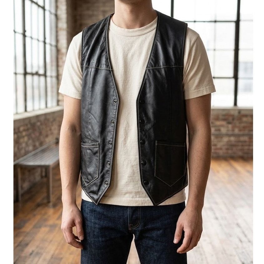 Other CA Sportswear Co. "Californian" VTG Leather Vest SZ36 Size US S / EU 44-46 / 1 - 9 Thumbnail