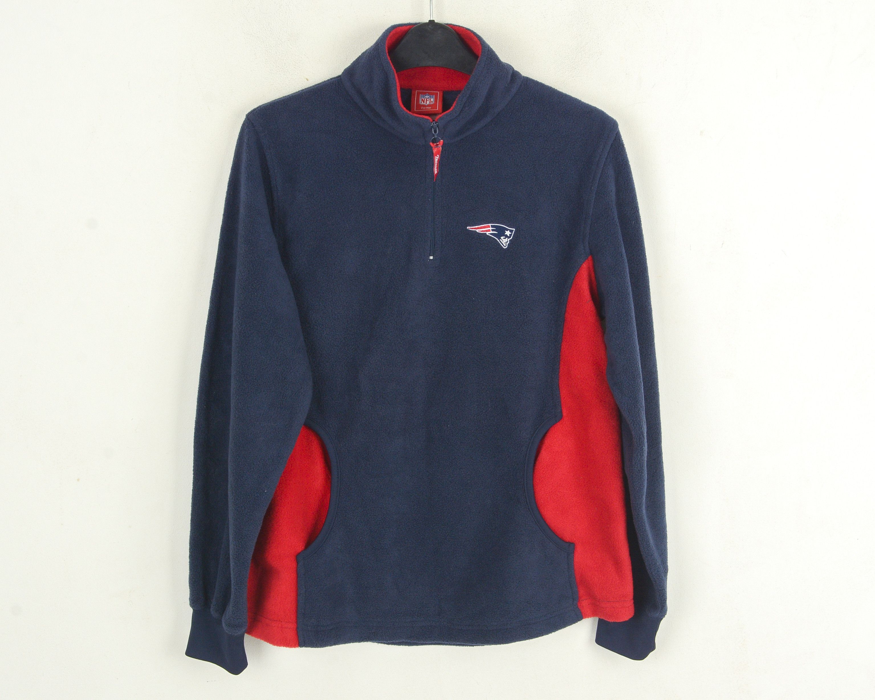 NFL New England Patriots Women M Fleece Pullover Sweatshirt Size M / US 6-8 / IT 42-44 - 1 Thumbnail