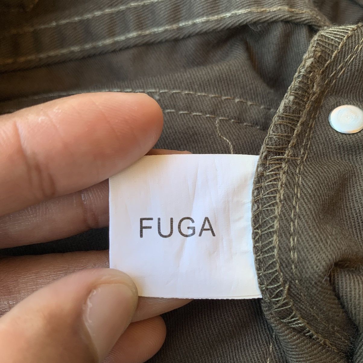 GOSTAR DE FUGA Fuga Studded Zip Cargo Flared Pants Size US 30 / EU 46 - 13 Thumbnail