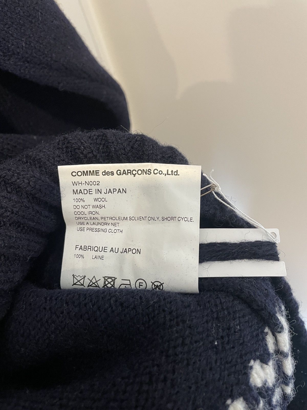 Junya Watanabe JUNYA WATANABE x COMME de GARCON Mens Knit Sweater Size US L / EU 52-54 / 3 - 4 Thumbnail