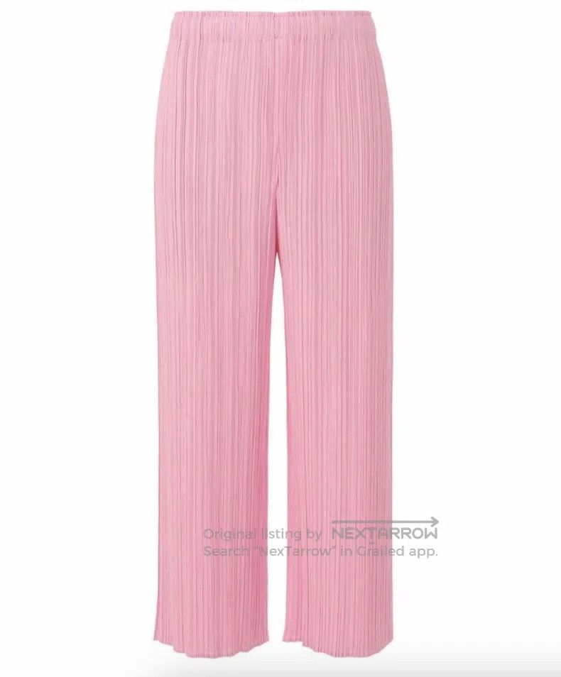 Issey Miyake size:3 Pleated Straight Leg Pants