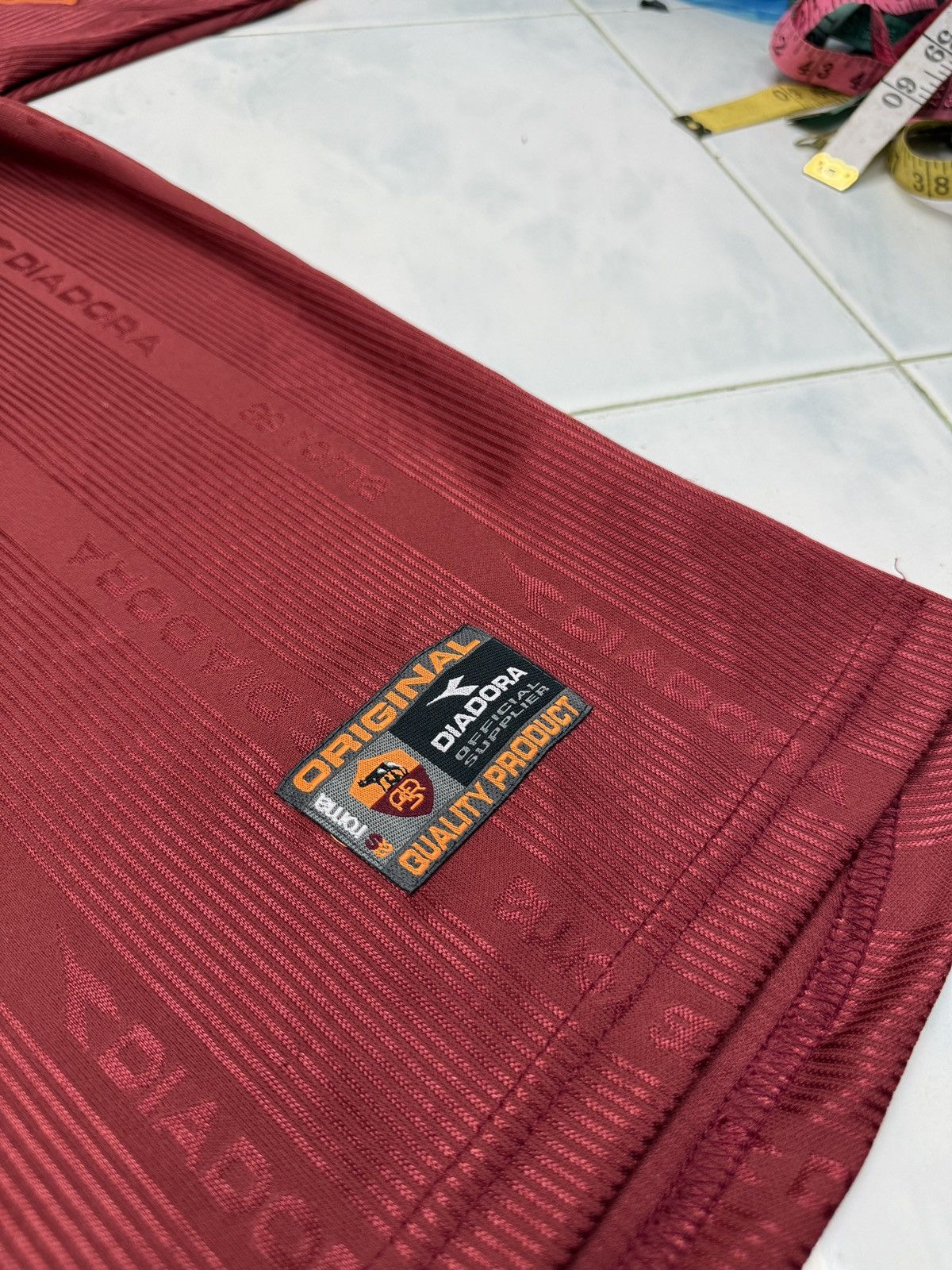 Diadora 🔥🔥🔥ARCHIVE VINTAGE AS ROMA DIADORA NAKATA JERSEY Size US L / EU 52-54 / 3 - 19 Thumbnail